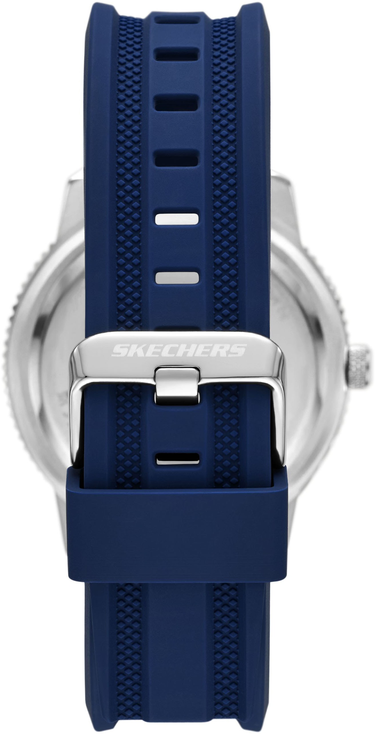Skechers Quarzuhr »LACHMAN«, Armbanduhr, Herrenuhr, Silikonarmband, analog, Tag