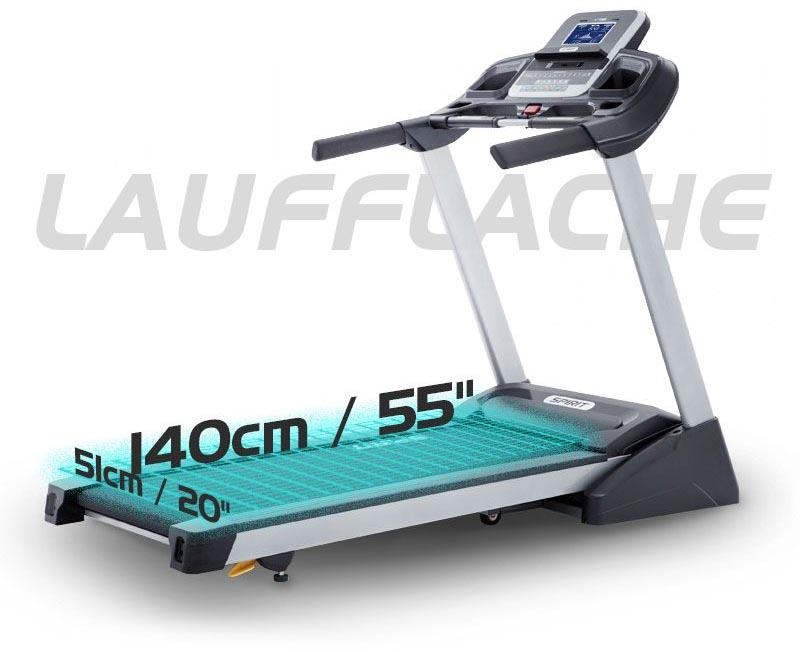 Spirit Fitness Laufband »XT 185«, mit Höchstgeschwindigkeit 16 km/h