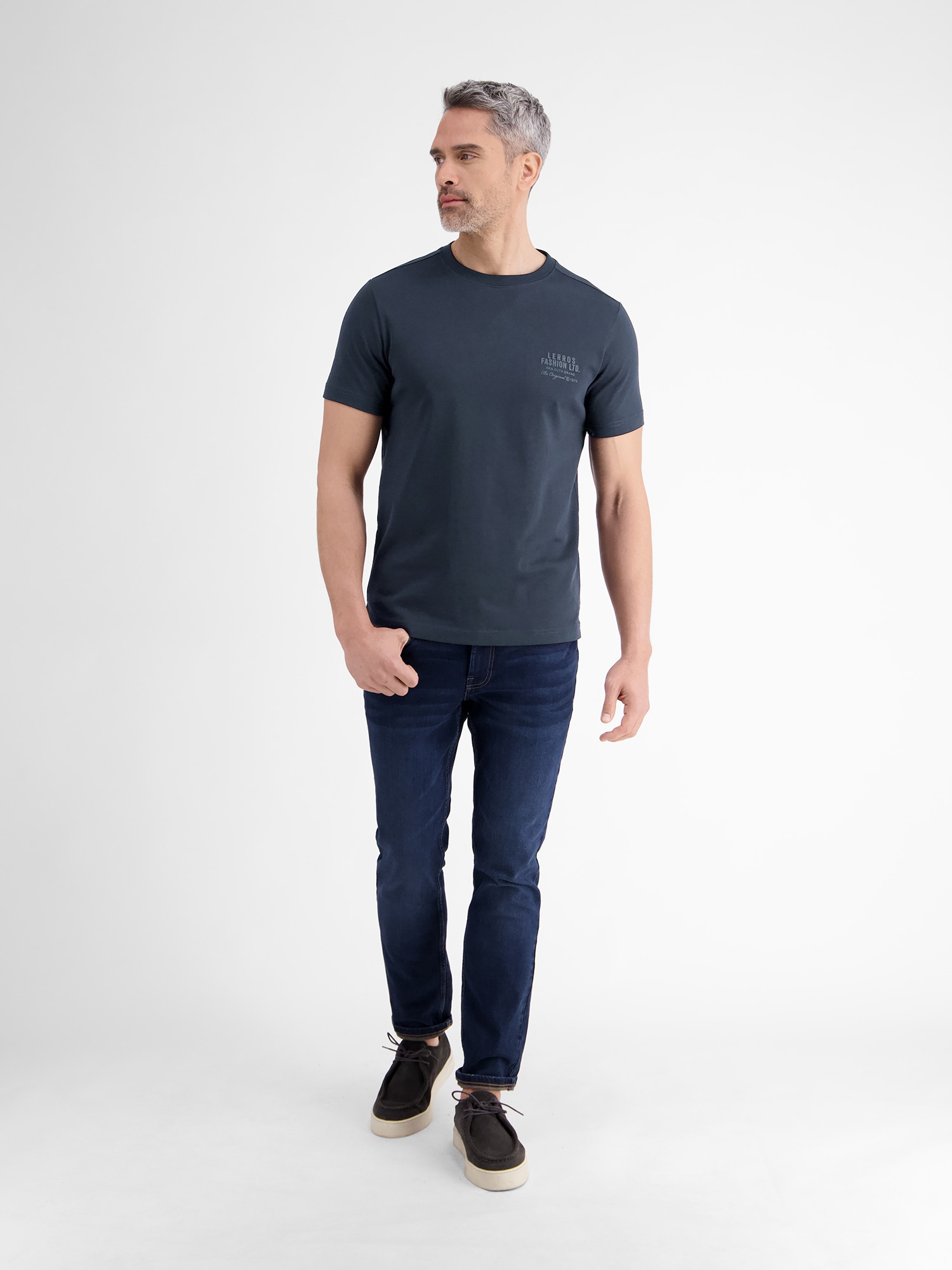 LERROS T-Shirt »LERROS Herren T-Shirt in weicher Jerseyqualität«
