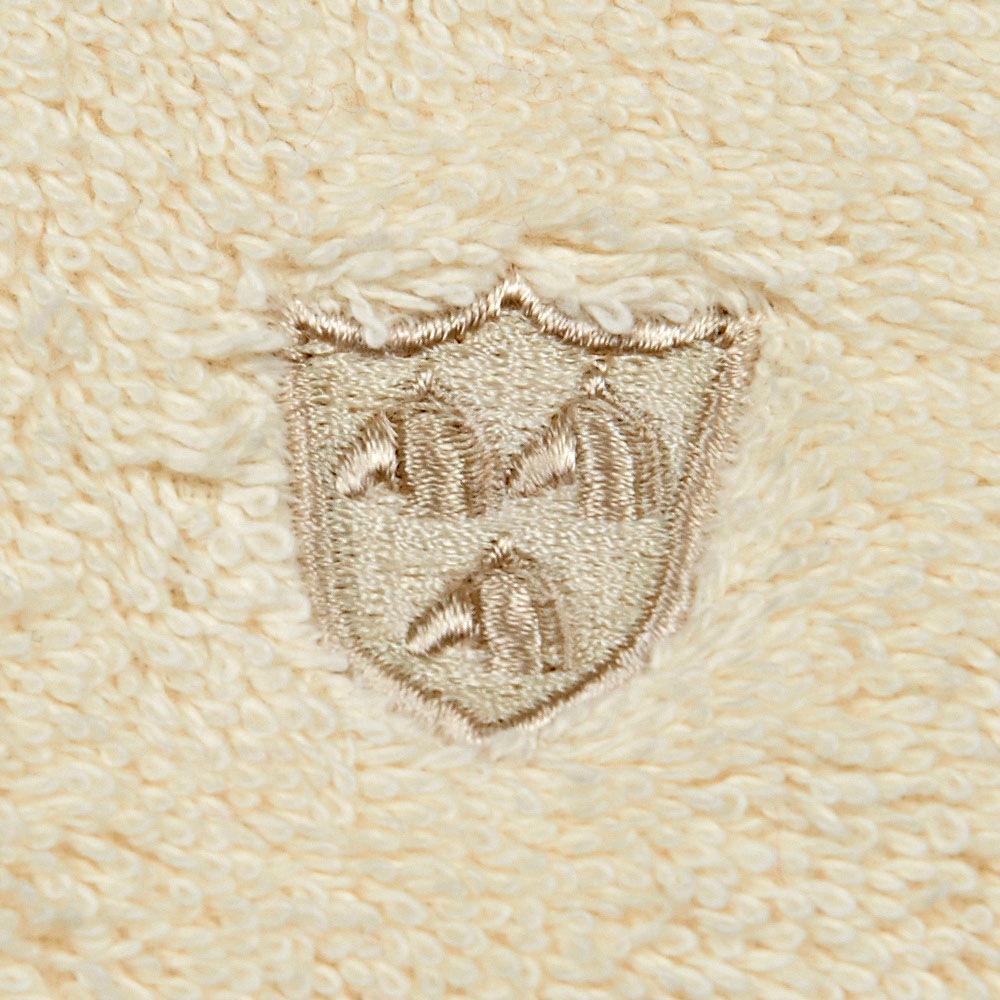 ROSS Duschtuch »Vita«, (1 St.), Bestickung ROSS-Emblem
