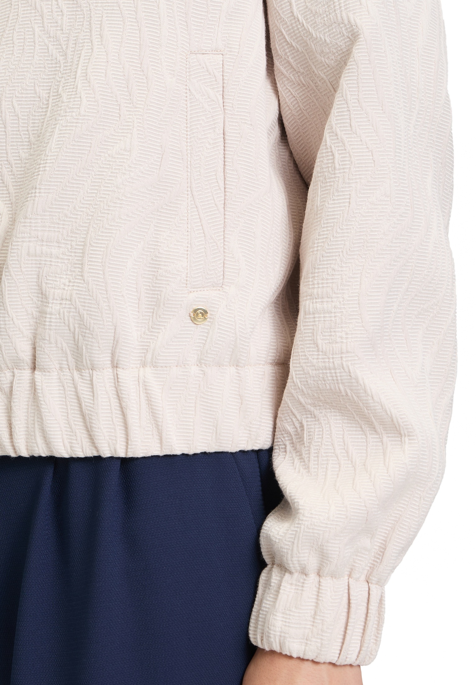 Betty&Co Jackenblazer »Blouson mit Jacquard«