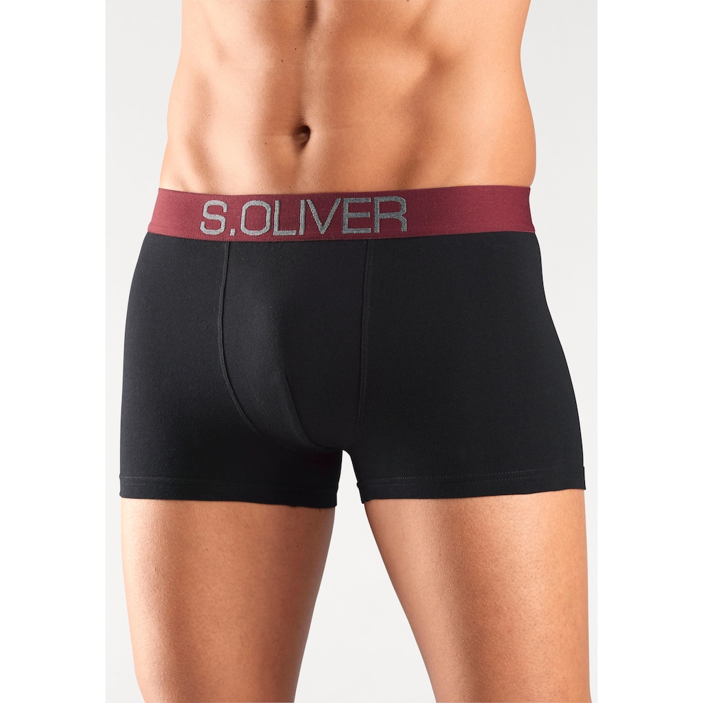 s.Oliver Boxer, (Packung, 4 St.)