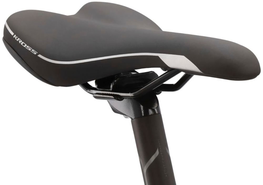 Kross Crossrad »KROSS Crossbike Evado 2.0 28" schwarz 21 Gänge«, 21 Gang, Shimano, Tourney Schaltwerk, Kettenschaltung