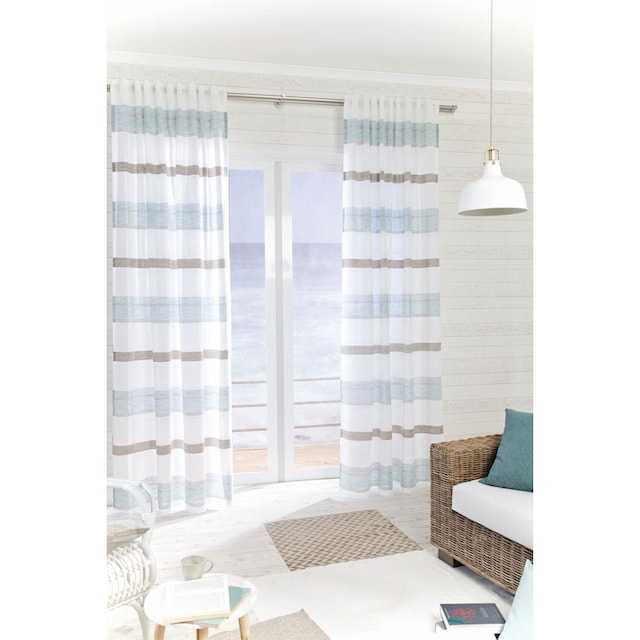 HOMING Vorhang »Lea«, (1 St.), Streifen, modern, Farbverlauf,  Wohnzimmer,Schlafzimmer online bei OTTO