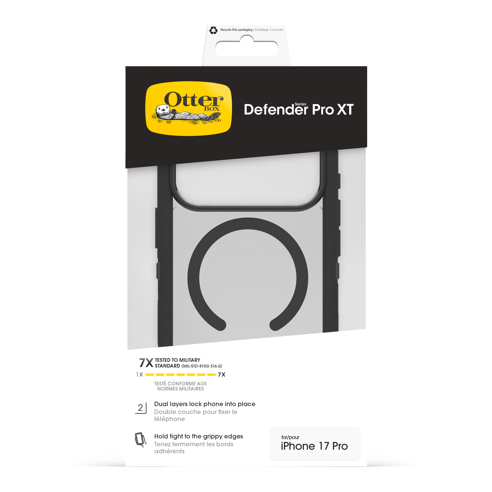 Otterbox Handyhülle »Defender Series Pro XT für Appe iPhone 17 Pro« Apple iPhone 17 Pro Backcover, Schutzhülle, Handyschutzhülle, Case, Schutzcase, stoßfest