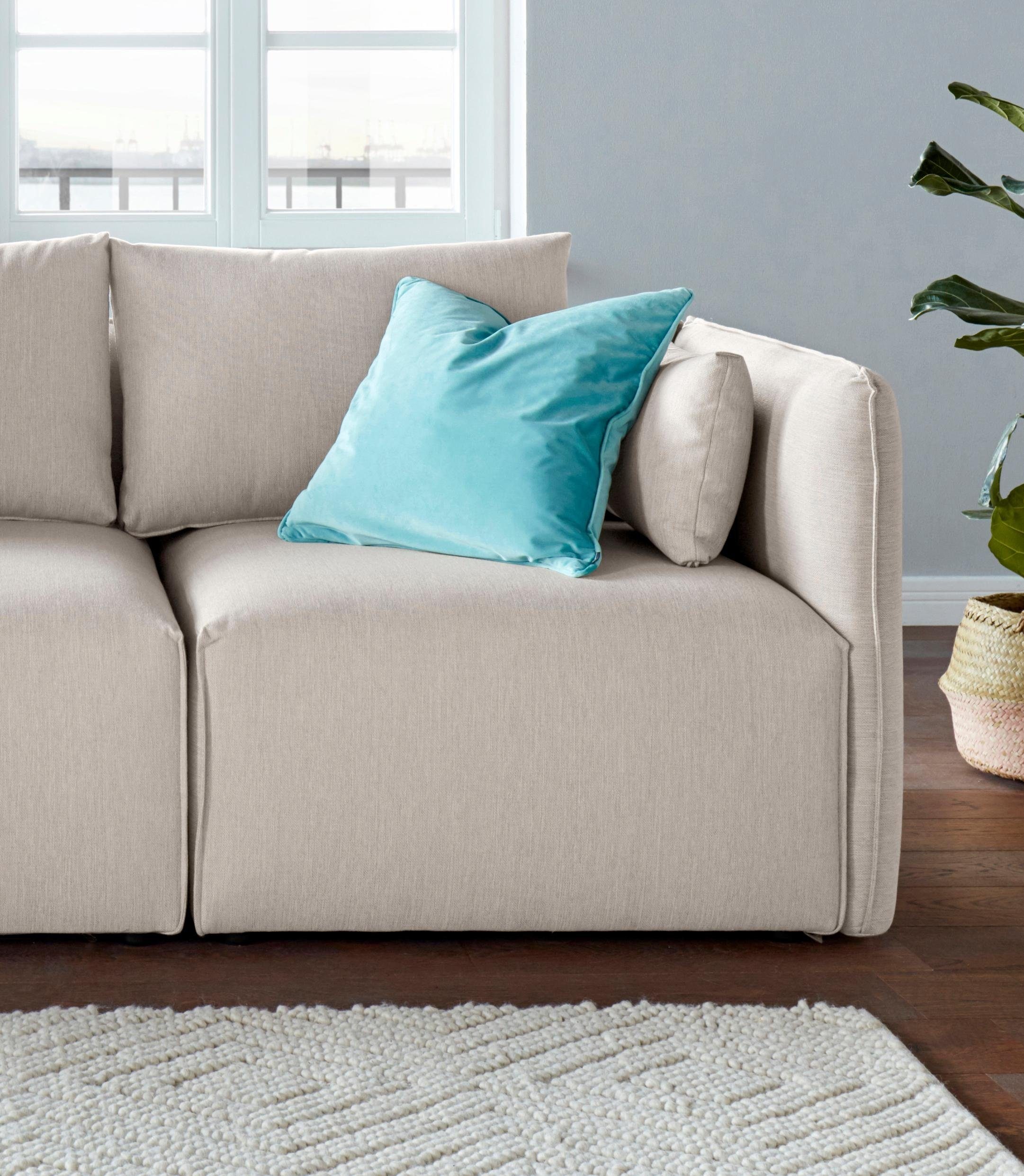 andas Sofa-Eckelement »Nöre« Modul - zum Zusammenstellen; in vielen Bezugsqualitäten und Farben