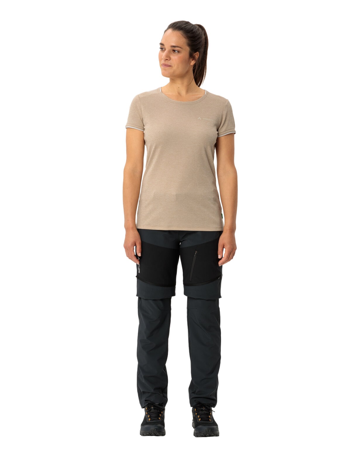 VAUDE Funktionsshirt »WOMEN'S ESSENTIAL T-SHIRT« Slim fit Passform, Kurzarm, für Trekking und Wandern