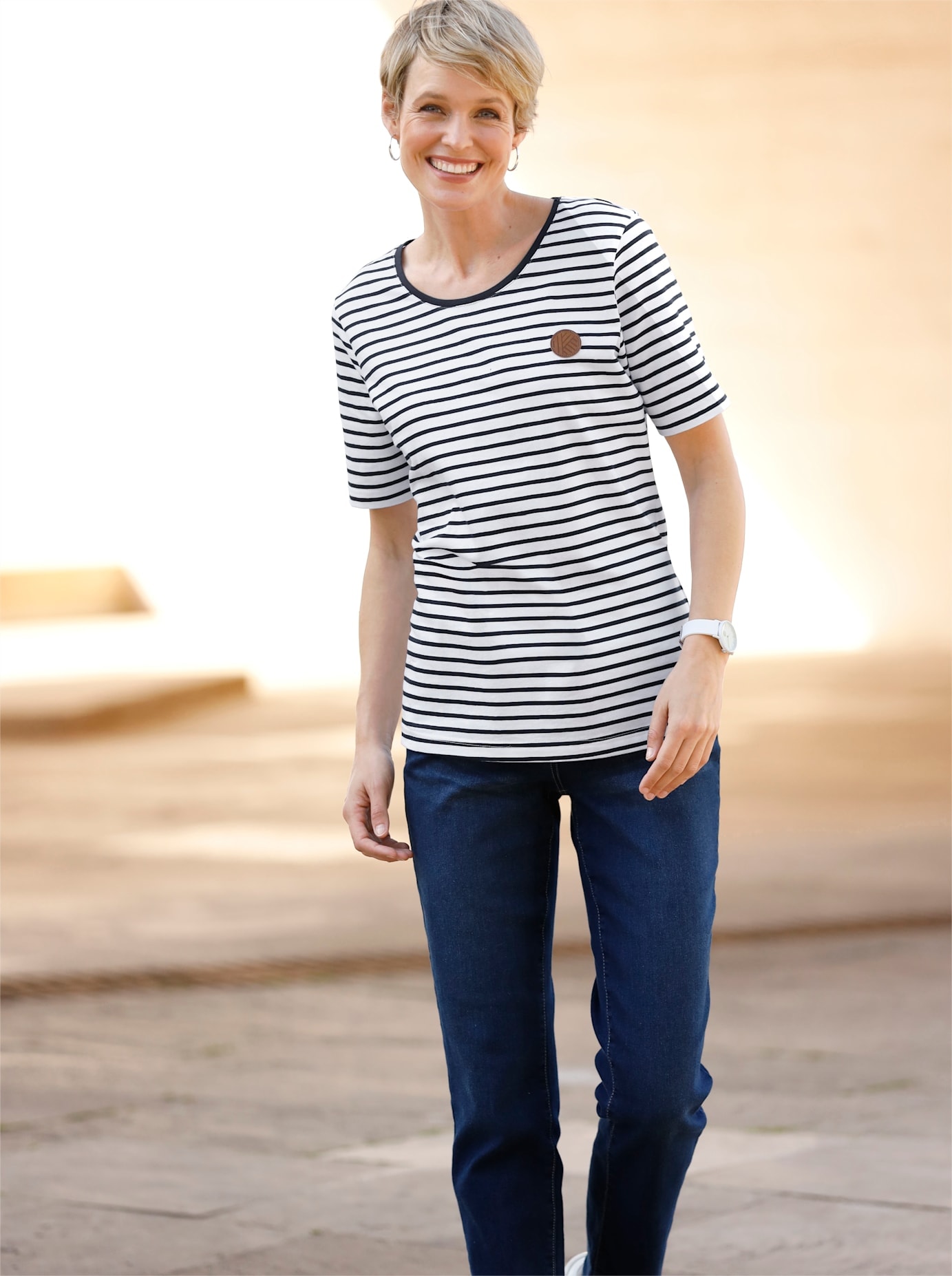 Classic Basics Kurzarmshirt »Kurzarm-Shirt« 1 tlg.