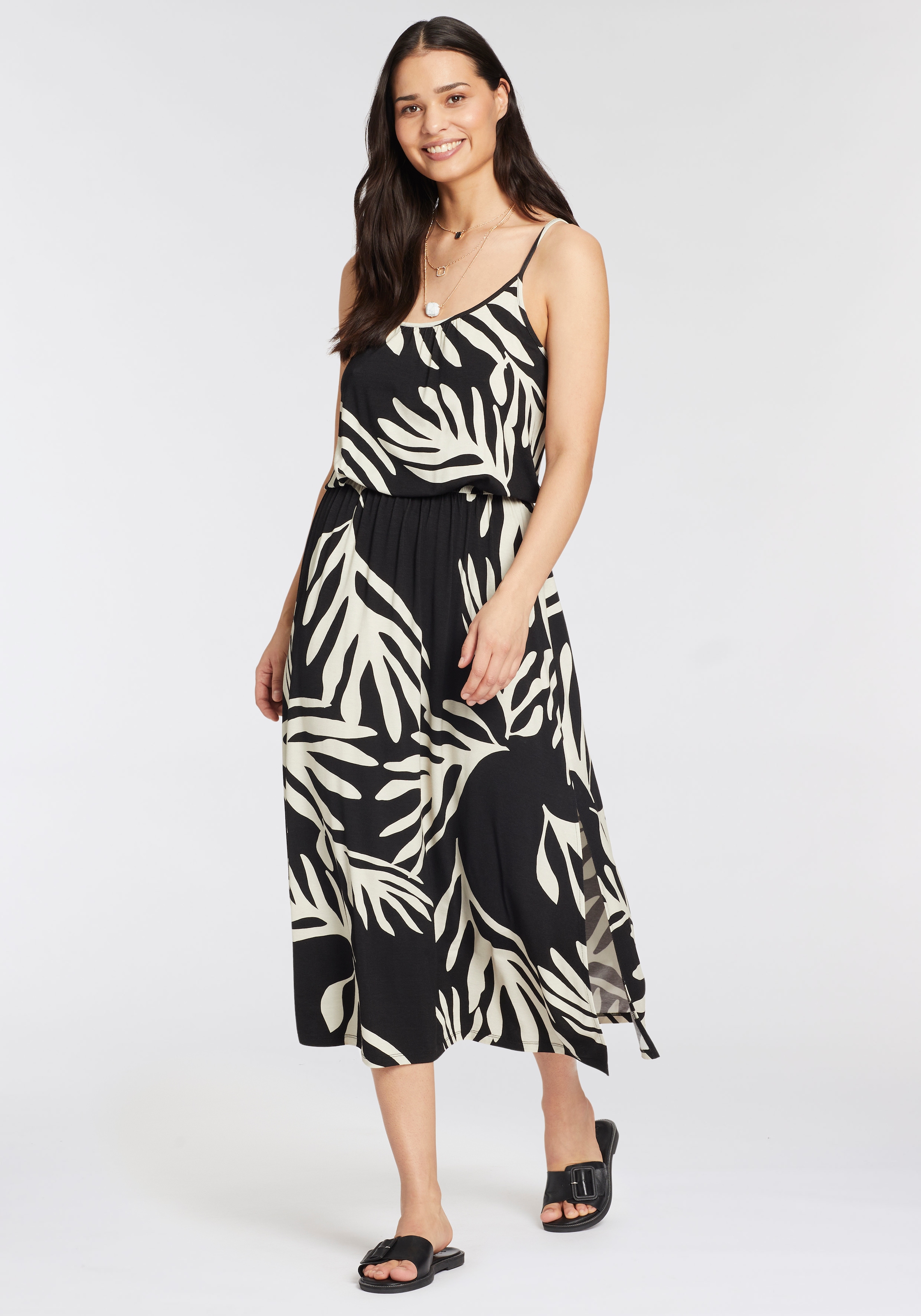 Laura Scott Sommerkleid, mit femininem Allover-Print