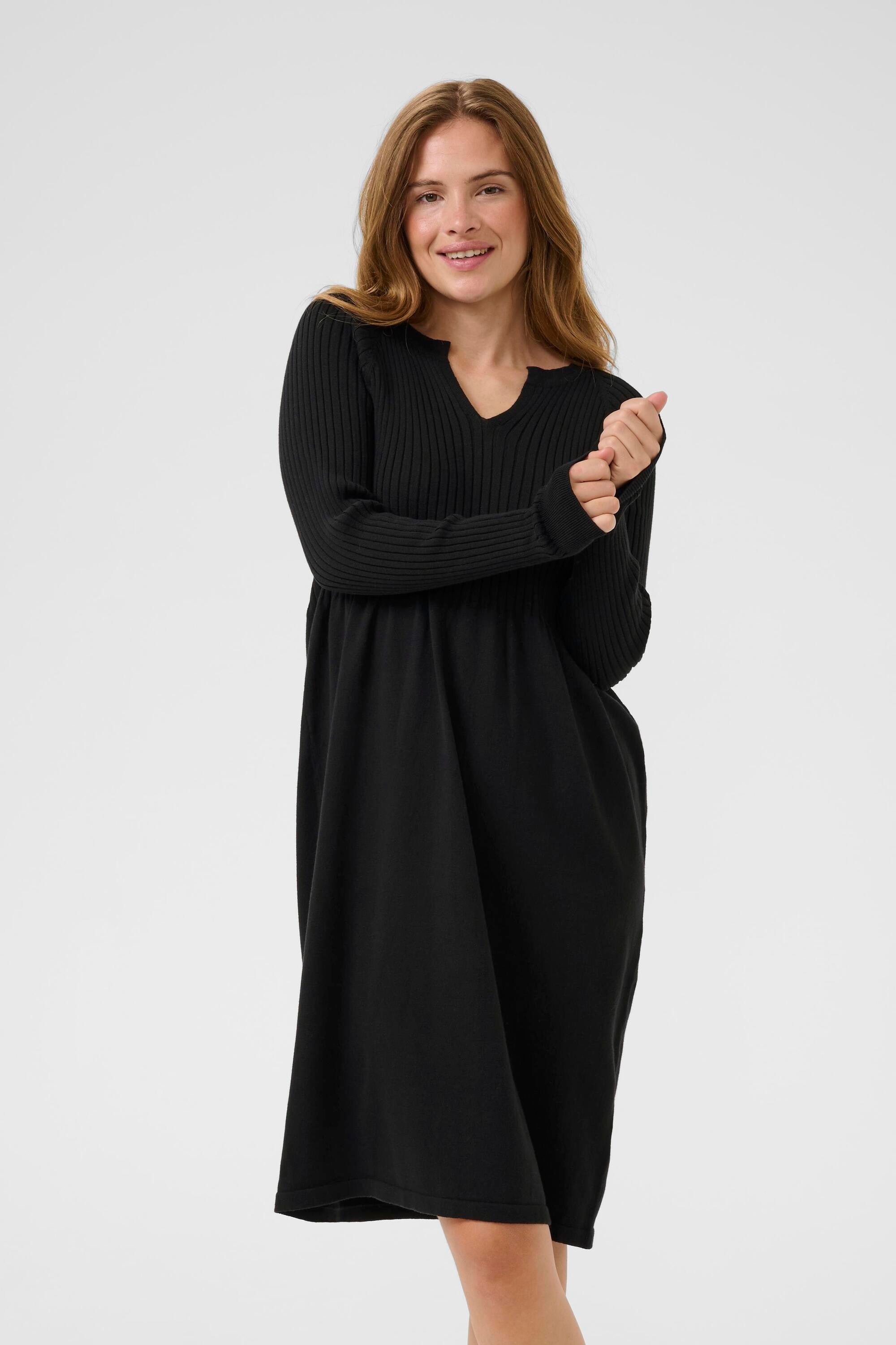 KAFFE Midikleid »Kleid KAdora«