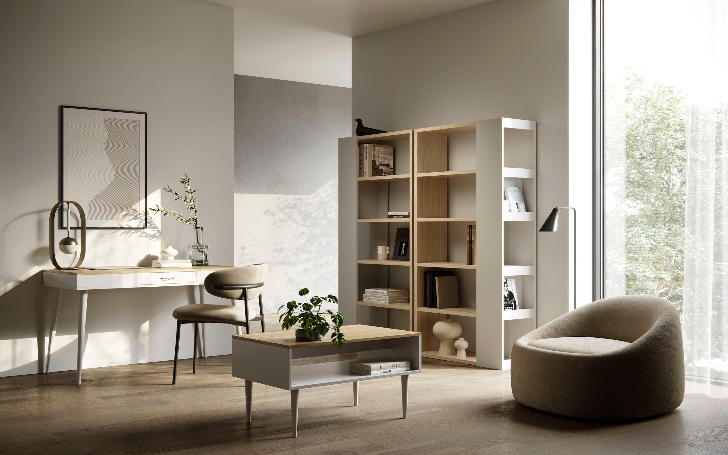 TemaHome Bücherregal »Ella«, B/H 90/188 cm