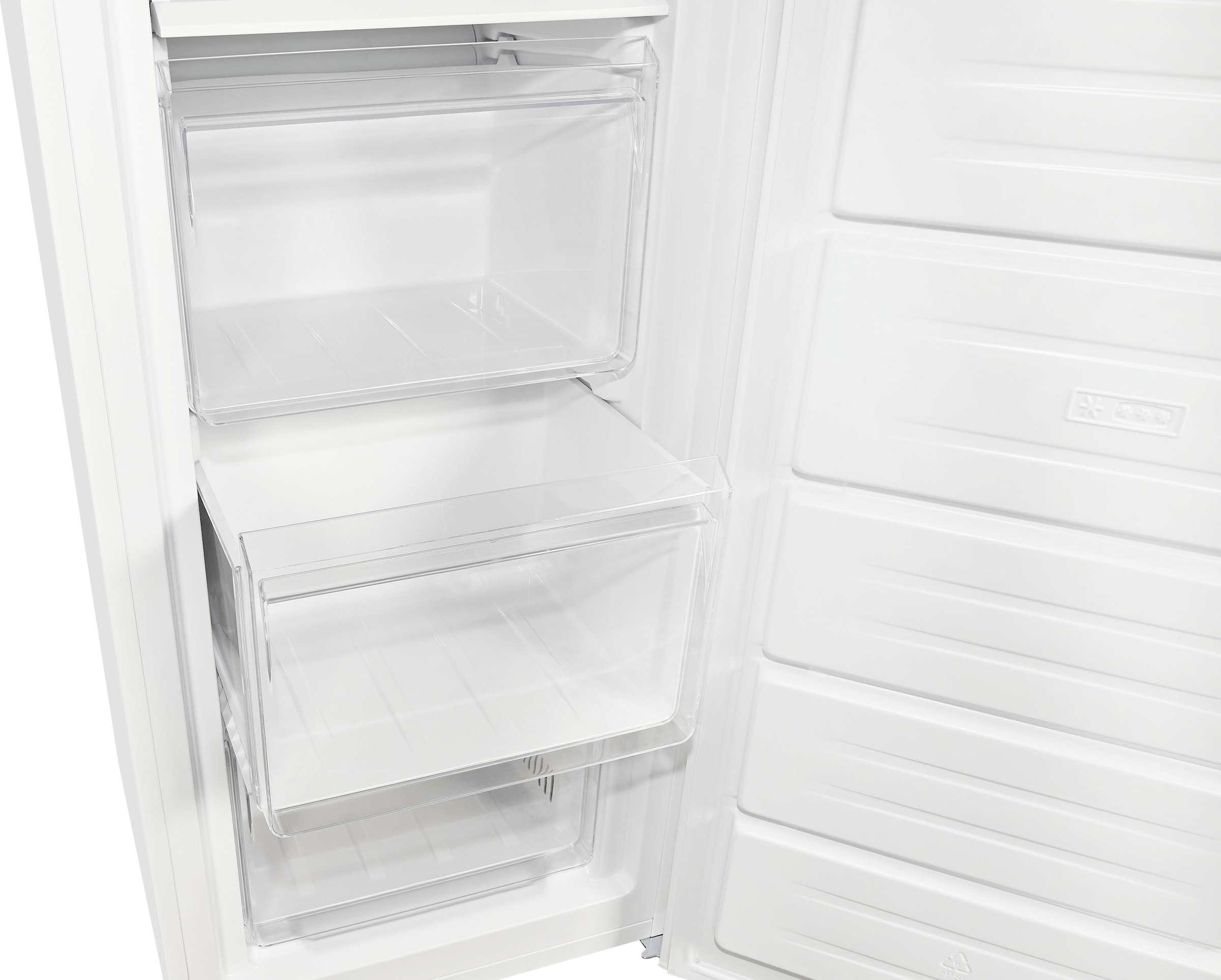 exquisit Gefrierschrank »GS231-NF-H-040C weiss«, 143 cm hoch, 54 cm breit, NoFrost, 161 Liter Nutzinhalt