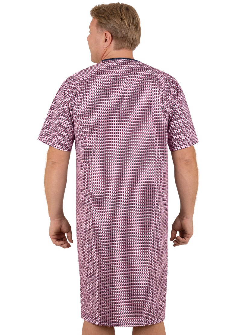 Trigema Pyjama »TRIGEMA Nachthemd mit praktischer Brusttasche«, (1 tlg.)
