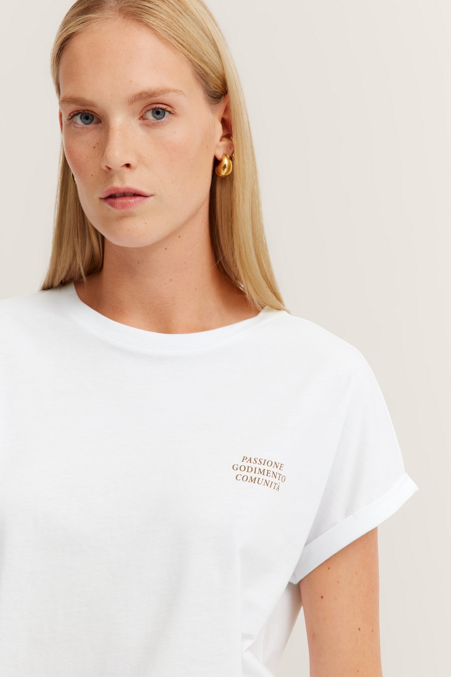 bugatti T-Shirt, aus Bio-Baumwolle