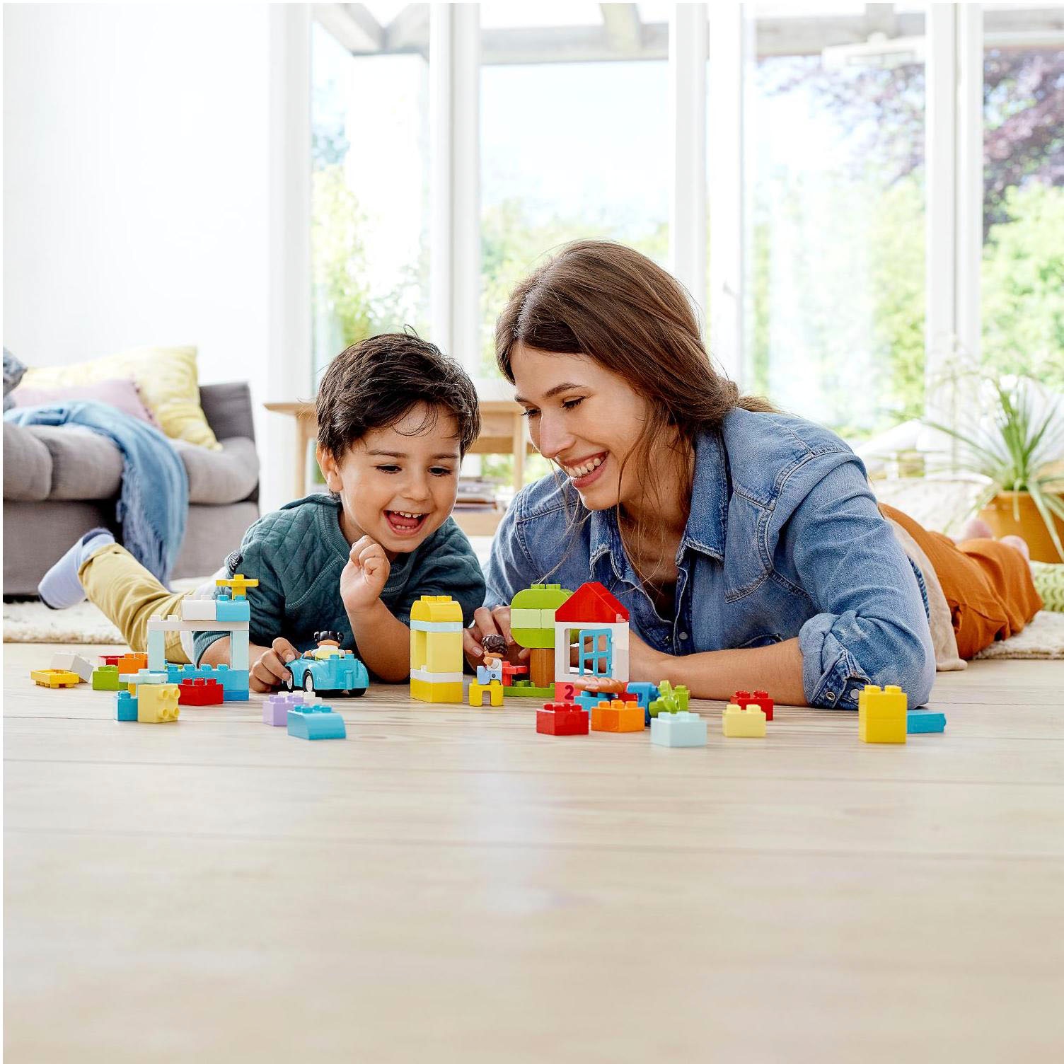 LEGO® Konstruktionsspielsteine »LEGO® DUPLO® Steinebox (10913), LEGO® DUPLO® Classic«, (65 St.), Made in Europe