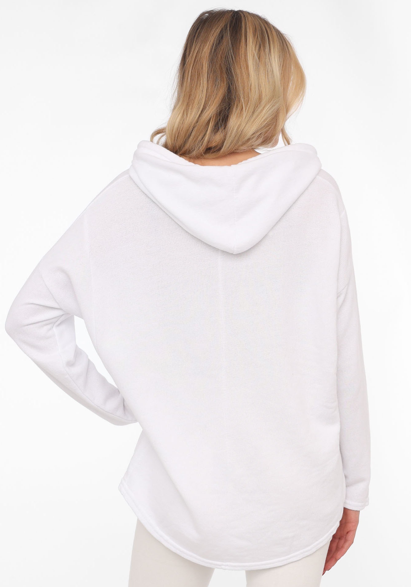 Zwillingsherz Hoodie »"Moin"«, mit Kapuze und Stempeldruck