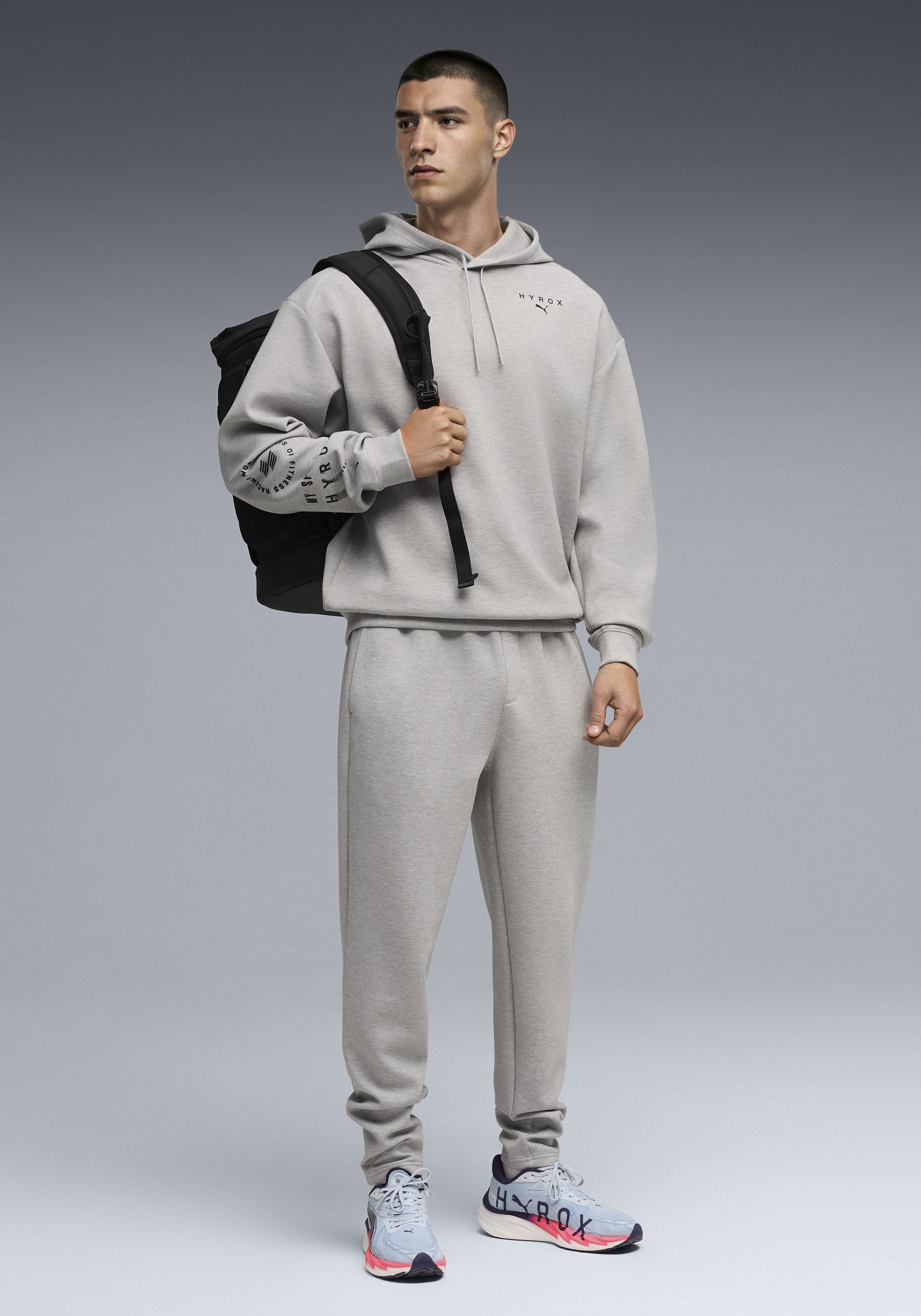 PUMA Kapuzensweatshirt »M  X HYROX CLOUDSPUN HOODIE«, Regular Fit, für Fitness und sportliche Aktivitäten, mit Kapuze
