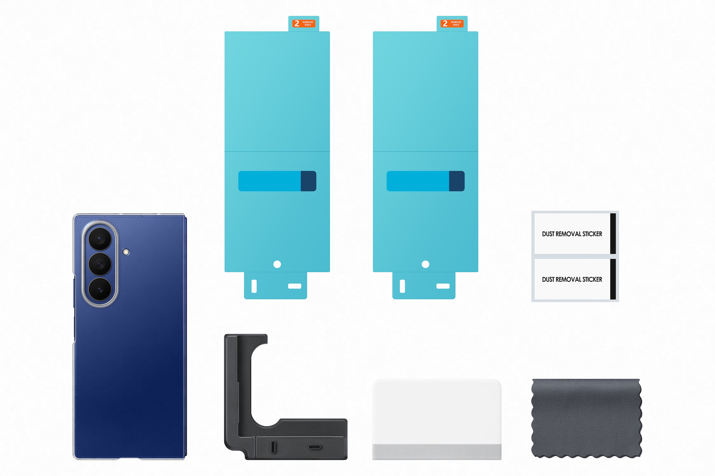 Samsung Smartphone-Hülle »Clear Case transparent für Galaxy Flip7«