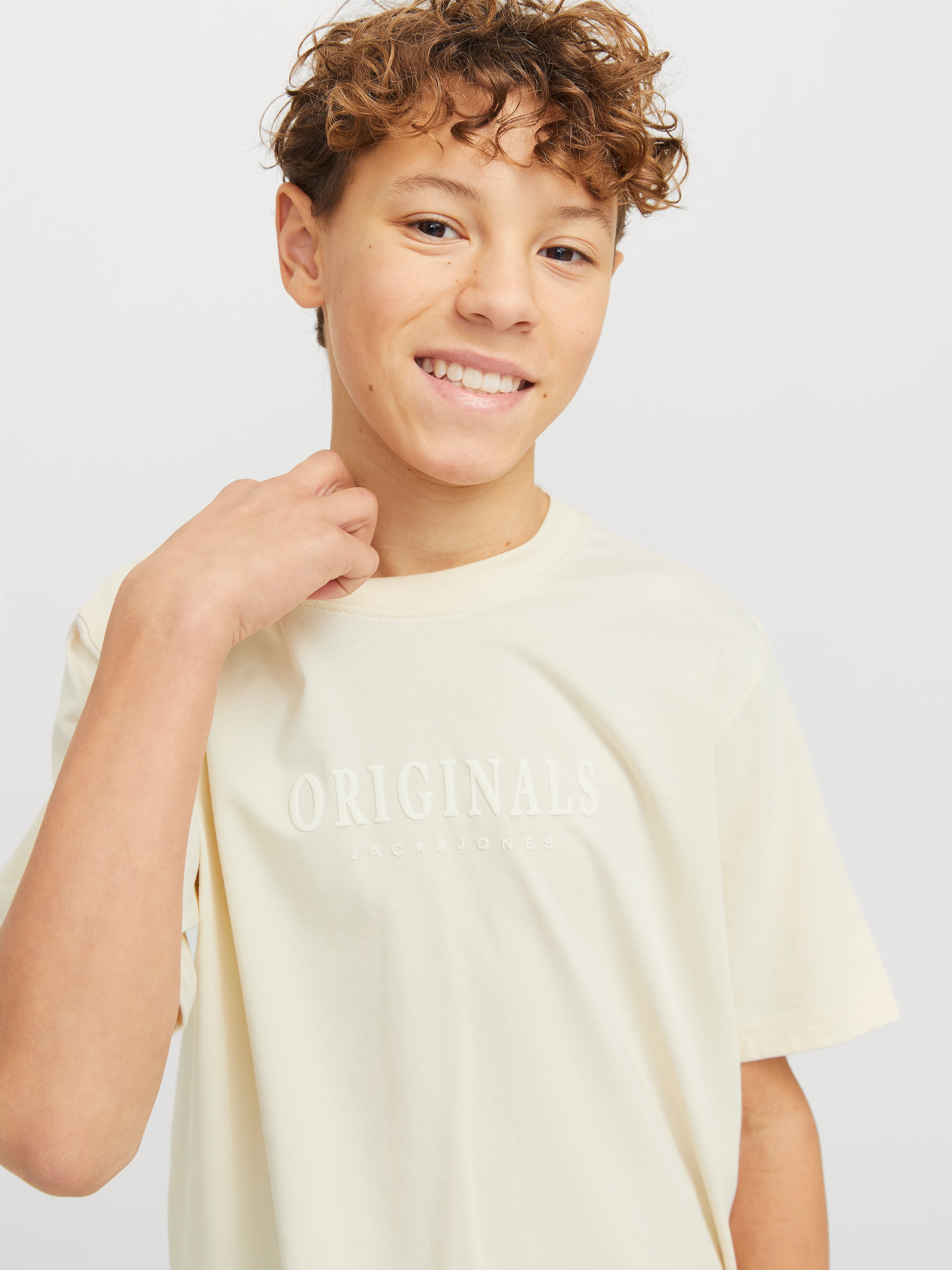 Jack & Jones Junior T-Shirt »JORFREDERIKSBERG TEE SS CREW NOOS JNR«
