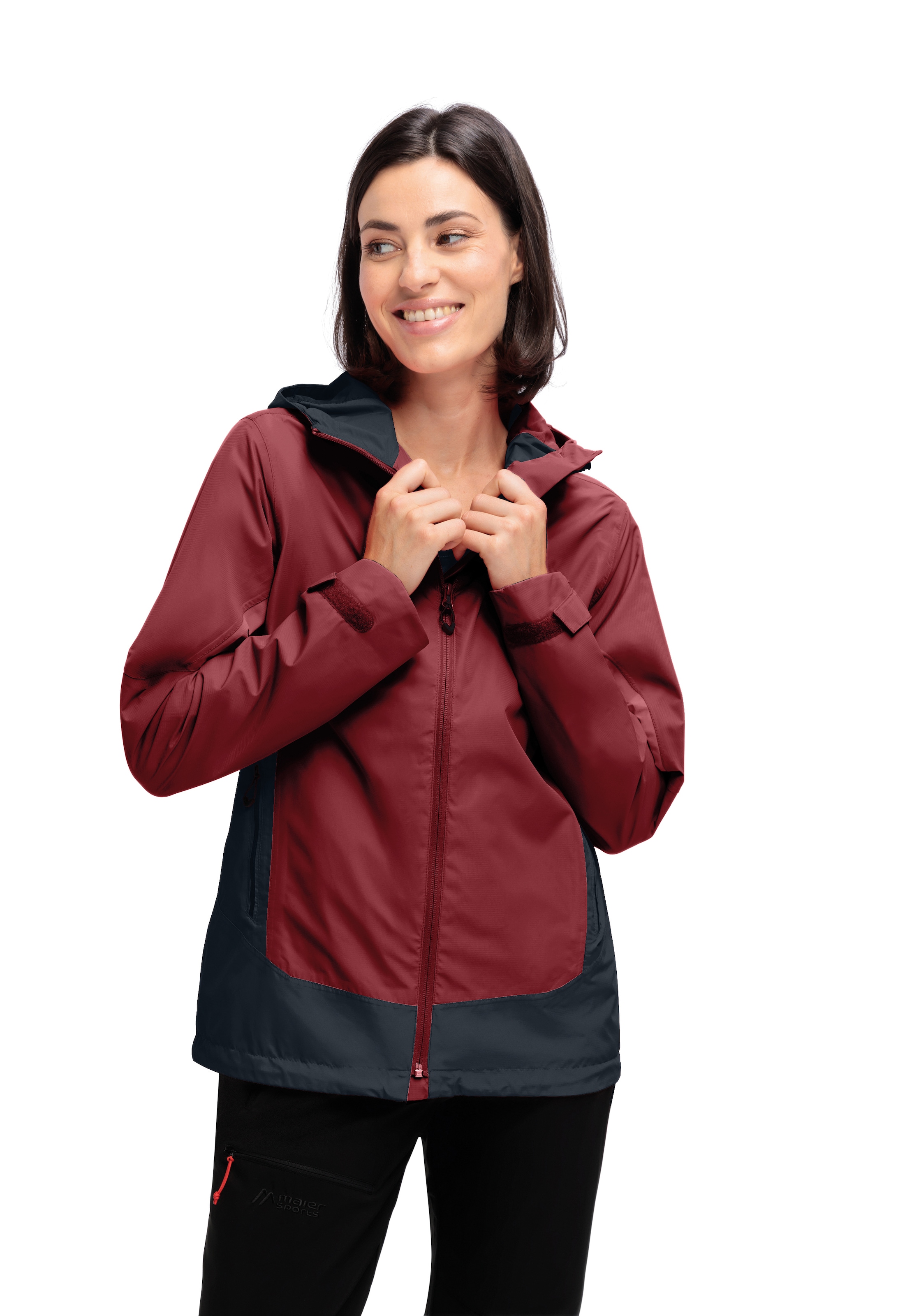 Maier Sports Regenjacke »Brocken W« Damen Jacke wasserdicht, moderner Windbreaker, Outdoorjacke, Reg. Fit