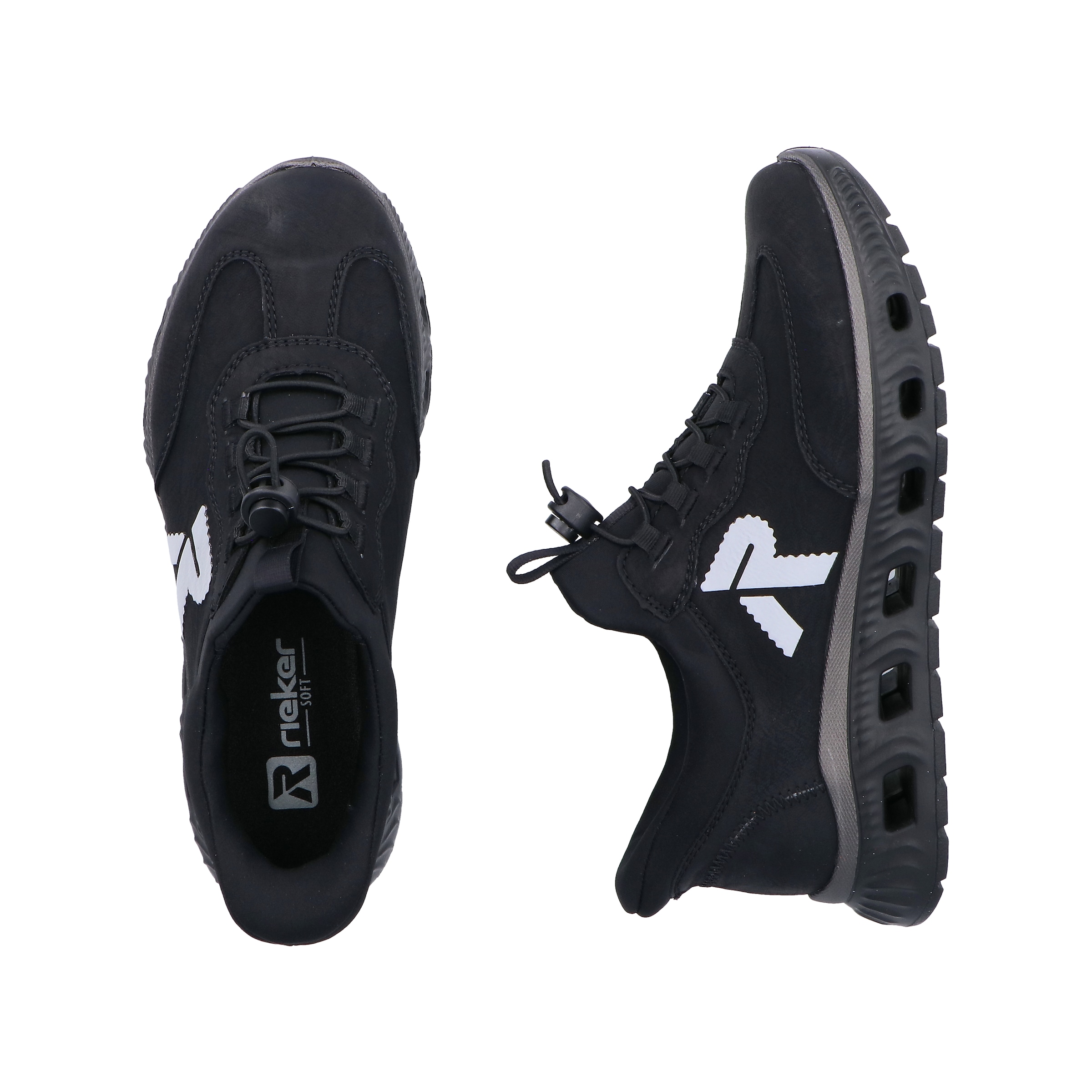 Rieker Slip-On Sneaker »Ready2GO«  Freizeitschuh, Halbschuh, Schlupfschuh mit Schnellverschluss