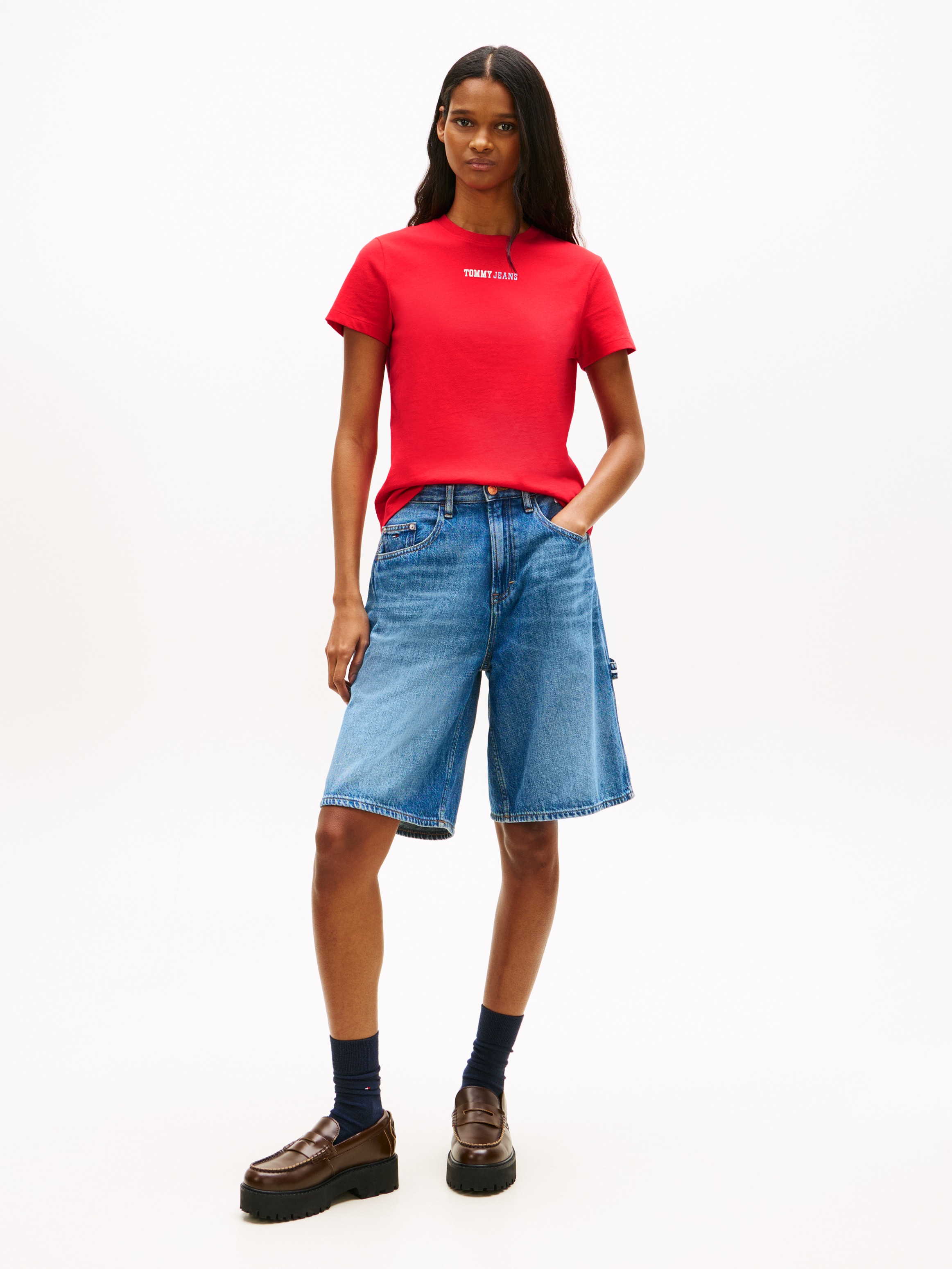 Tommy Jeans Kurzarmshirt »TJW REG ESSENTIAL LOGO 2 TEE EXT«