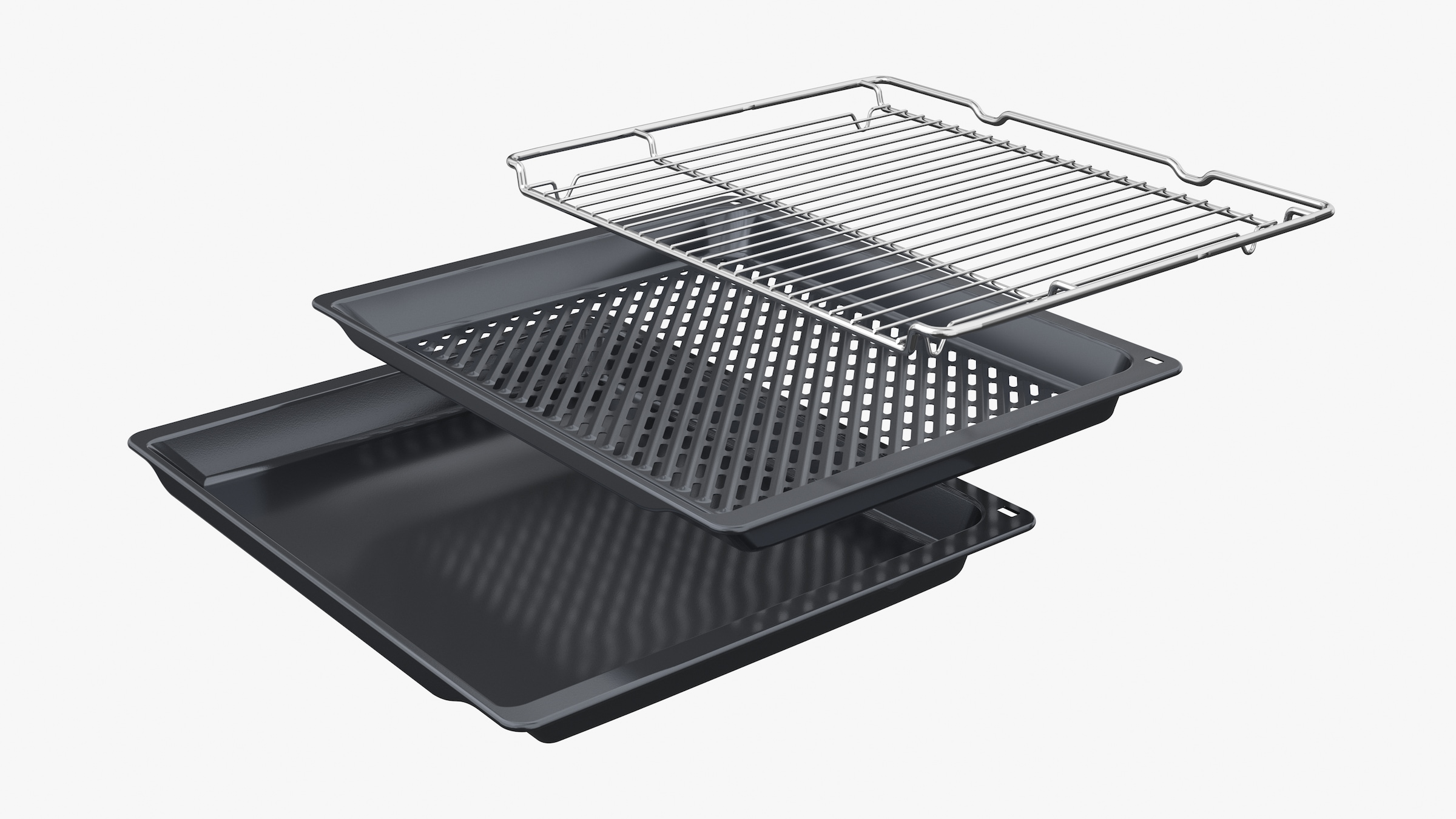 NEFF Einbaubackofen N 70 »B44CR21N0« mit Teleskopauszug nachrüstbar mit Hydrolyse
