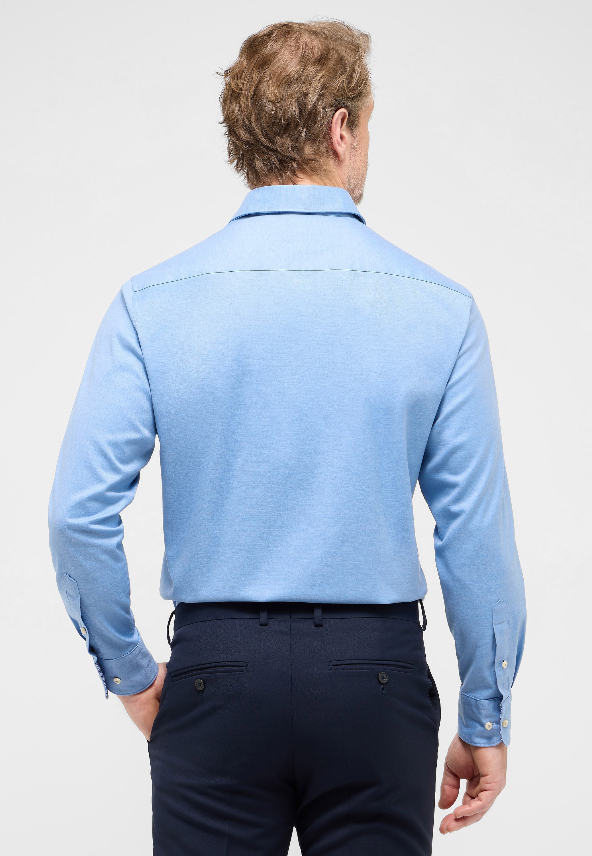 Eterna Langarmhemd »MODERN FIT«, EASY IRON (bügelleicht)