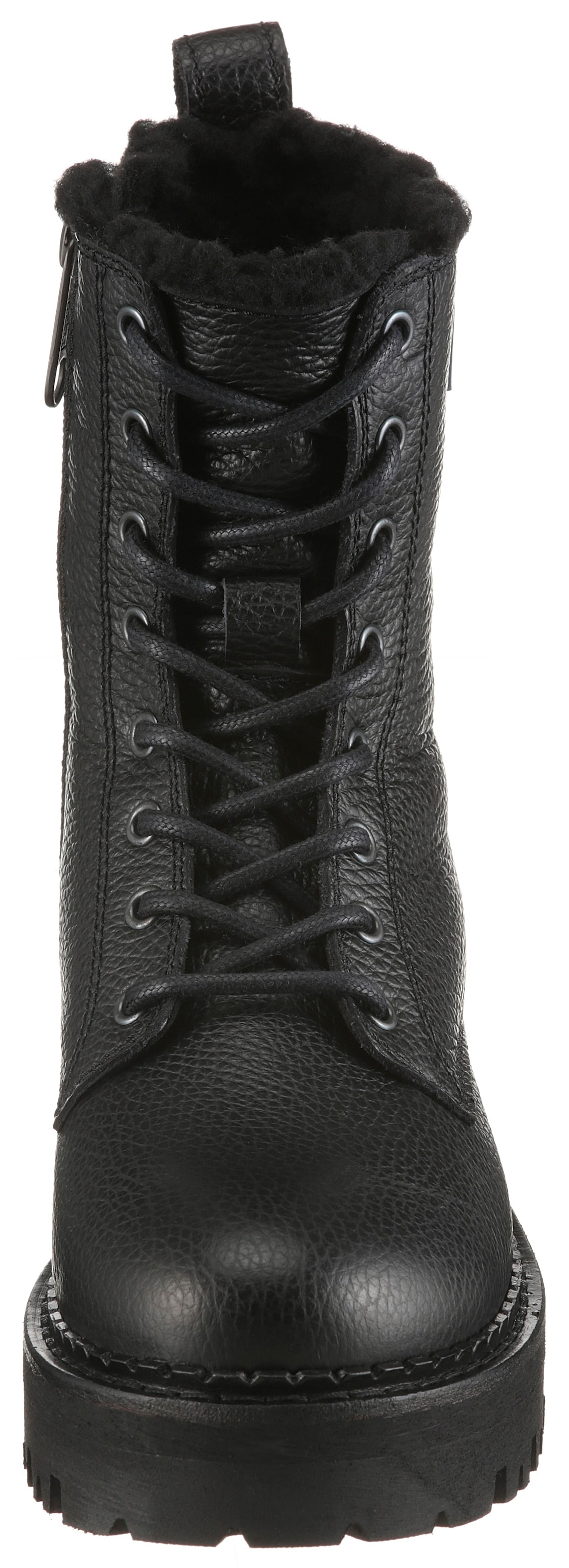 Tommy Jeans Winterboots »TJW URBAN LACEUP BOOT WL«  , Blockabsatz, Schnürboots, Stiefelette mit praktischer Anziehlasche