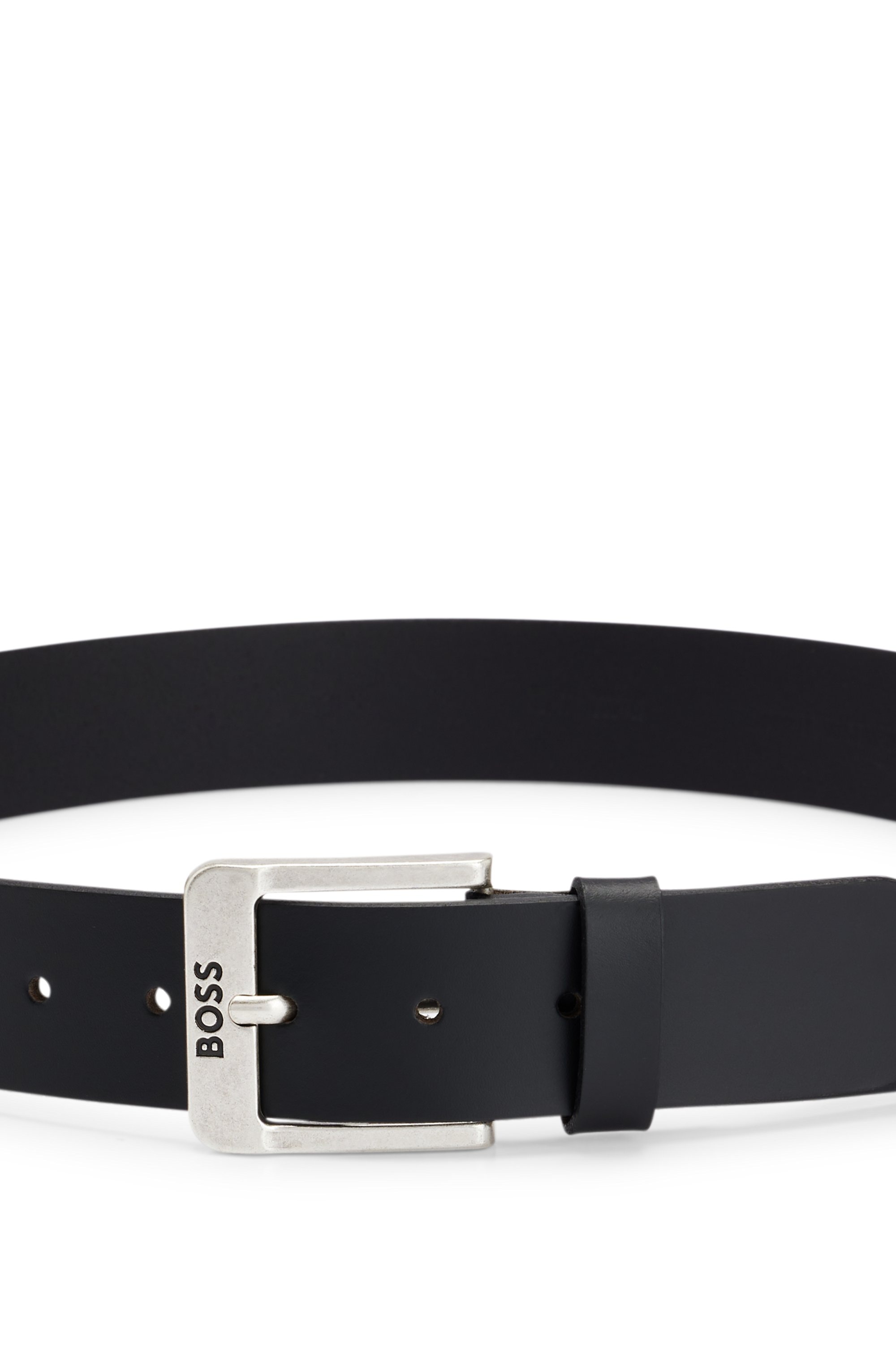 BOSS Ledergürtel »Jemio_Sz40«, mit BOSS Schriftzug