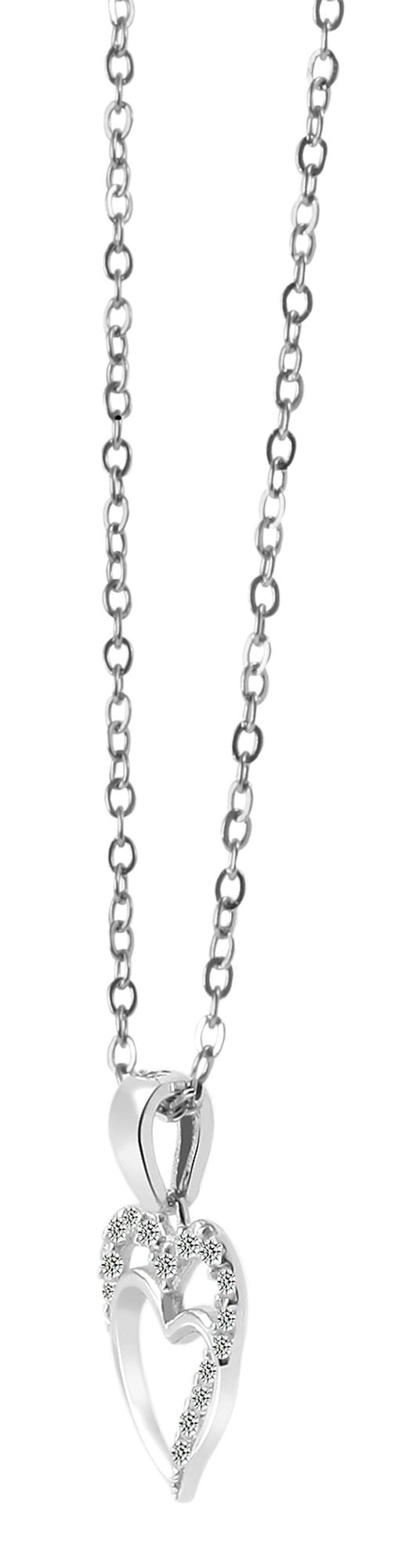 Adelia´s Kette ohne Anhänger »Damen Halskette mit Anhänger ¿ Herz aus 925 Silber«