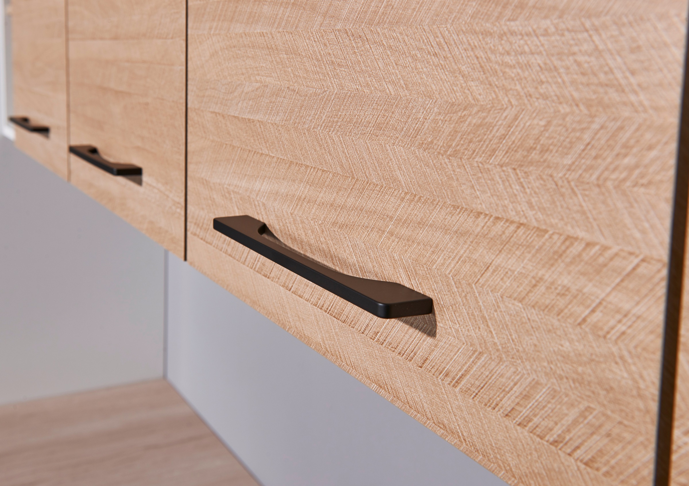 BASIC by Balculina Küchenzeile »Girona B/H/T 265x211x200 cm« Breite 265cm, wahlweise mit E-Geräte, Softclose