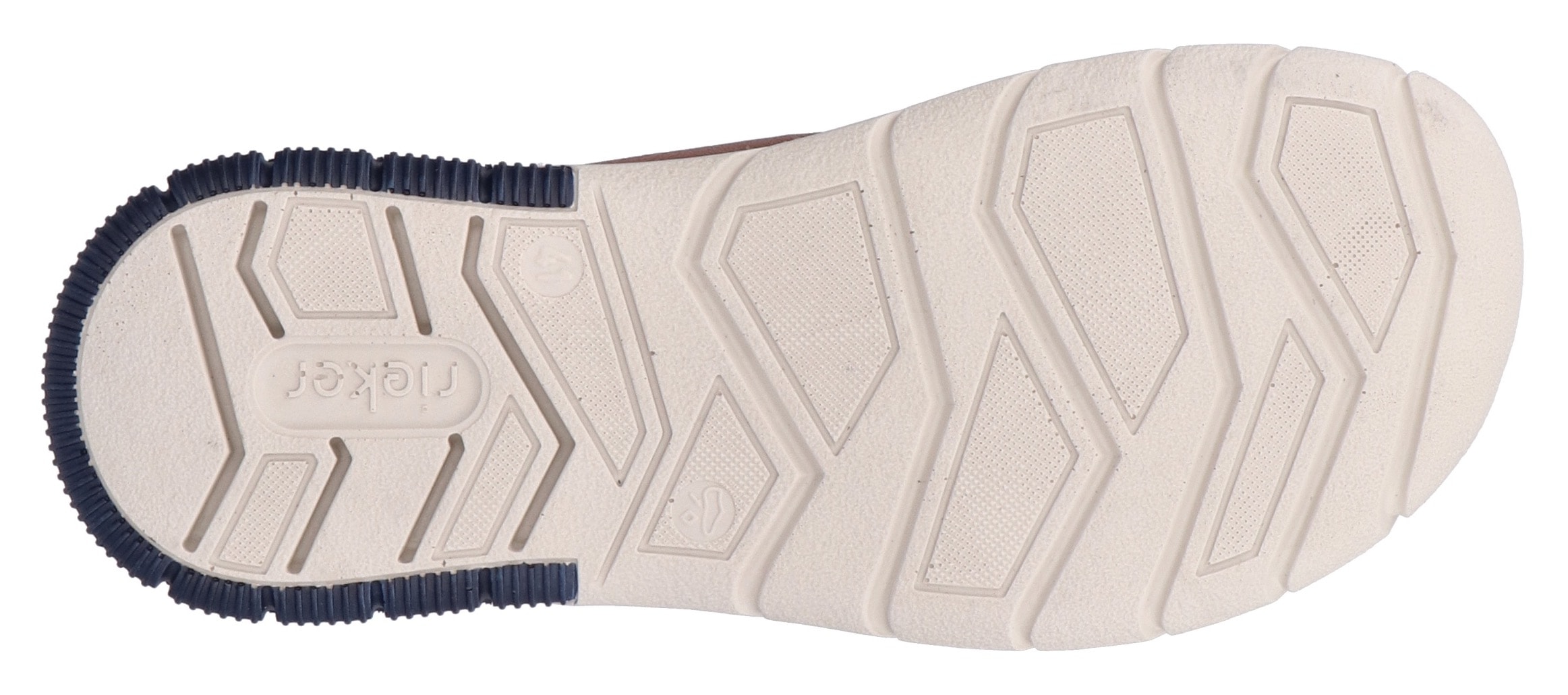 Rieker Pantolette, Sommerschuh, Schlappen, Klettschuh, mit Klettriemchen
