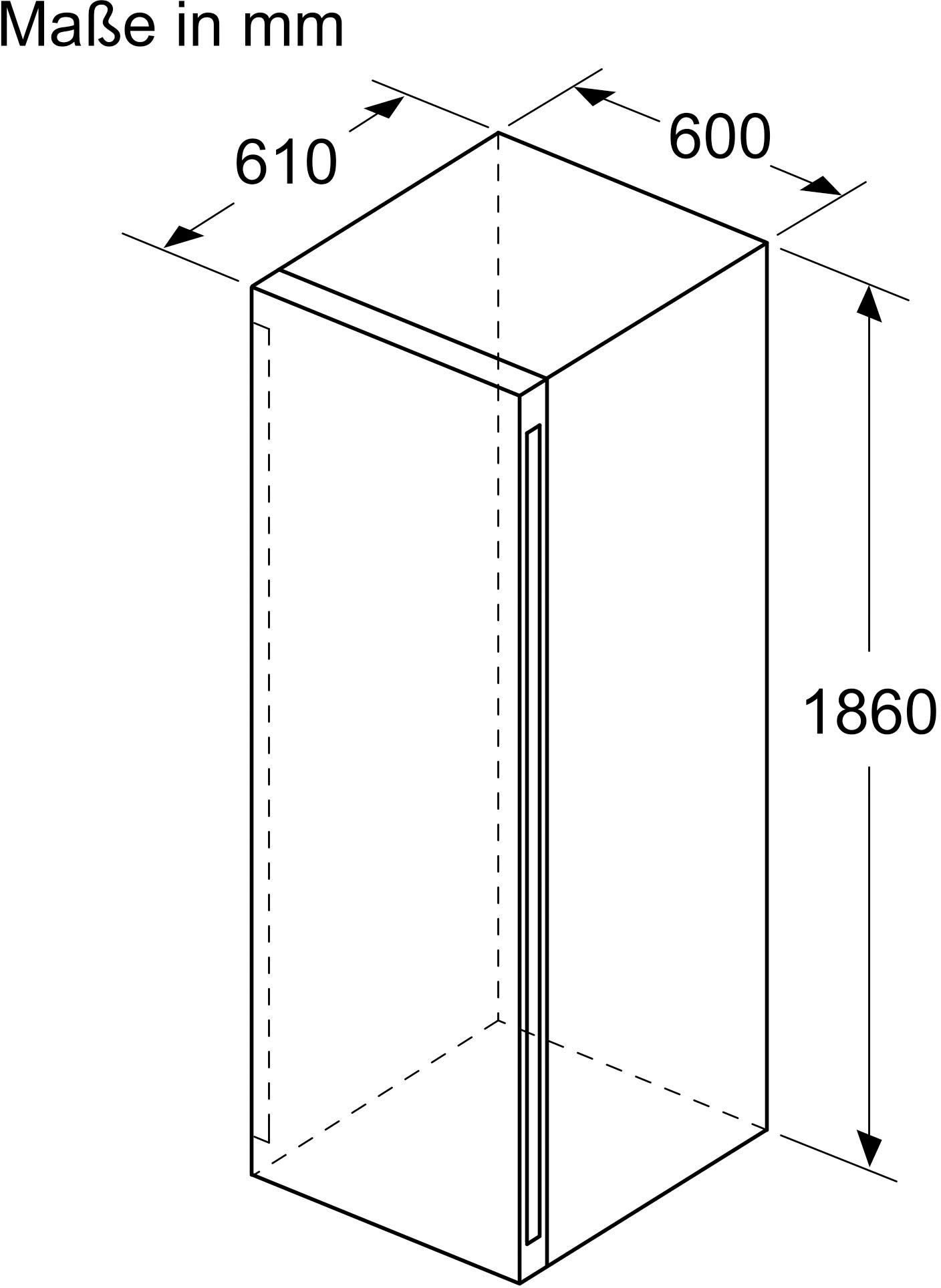 BOSCH Weinkühlschrank »KWK36ABGA«, für 199 Standardflaschen á 075l