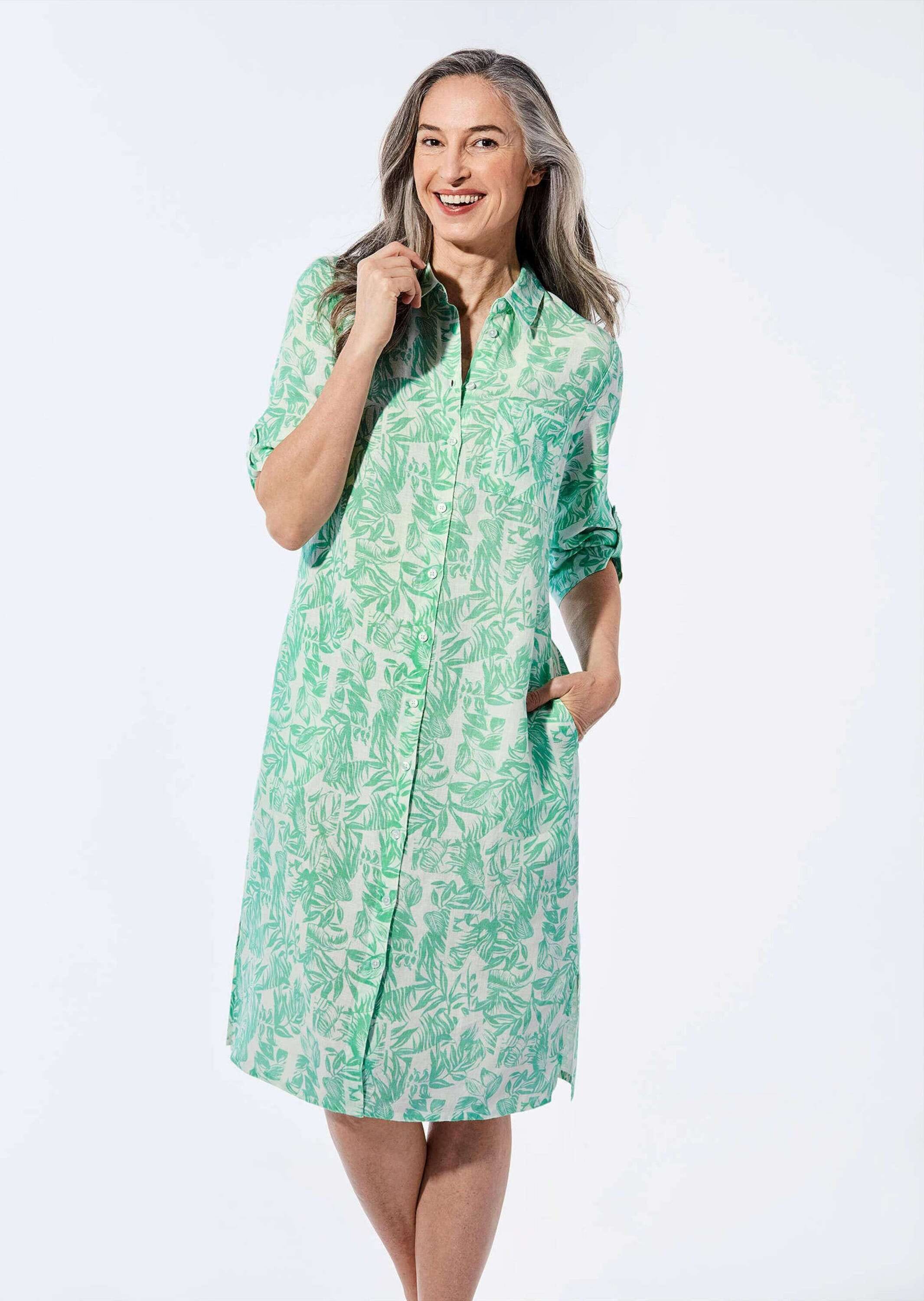 GOLDNER Sommerkleid »Kurzgröße Kleid«