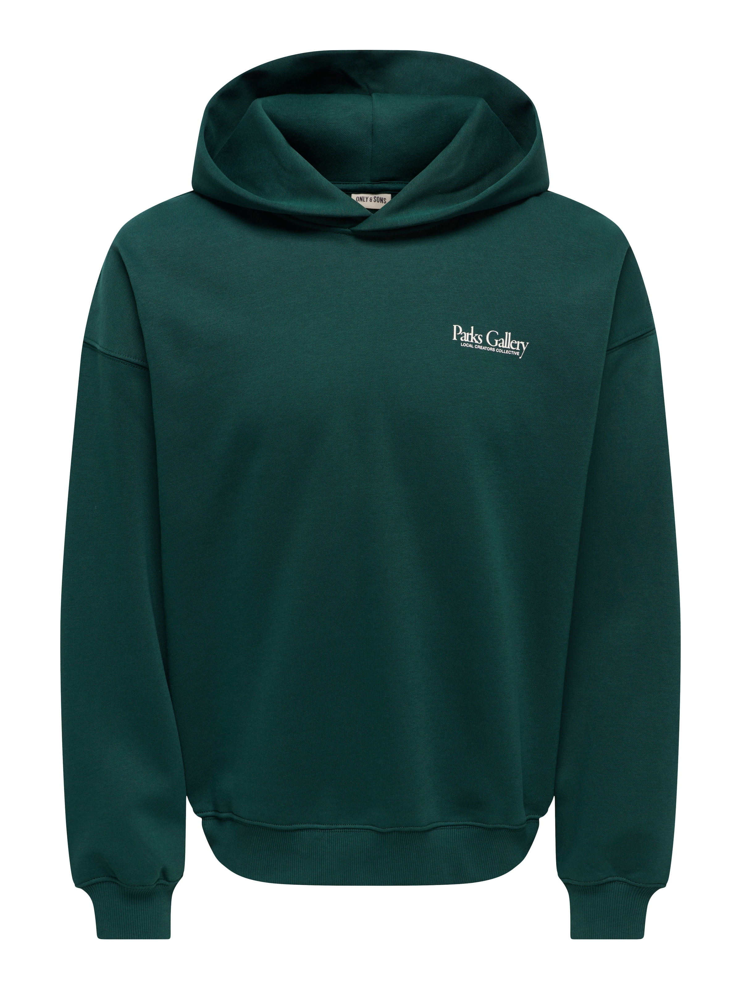 ONLY & SONS Sweatshirt »ONSPARKS GALLERY RLX  SWEAT HOODIE NOOS«, Baumwollmischung, regular fit
