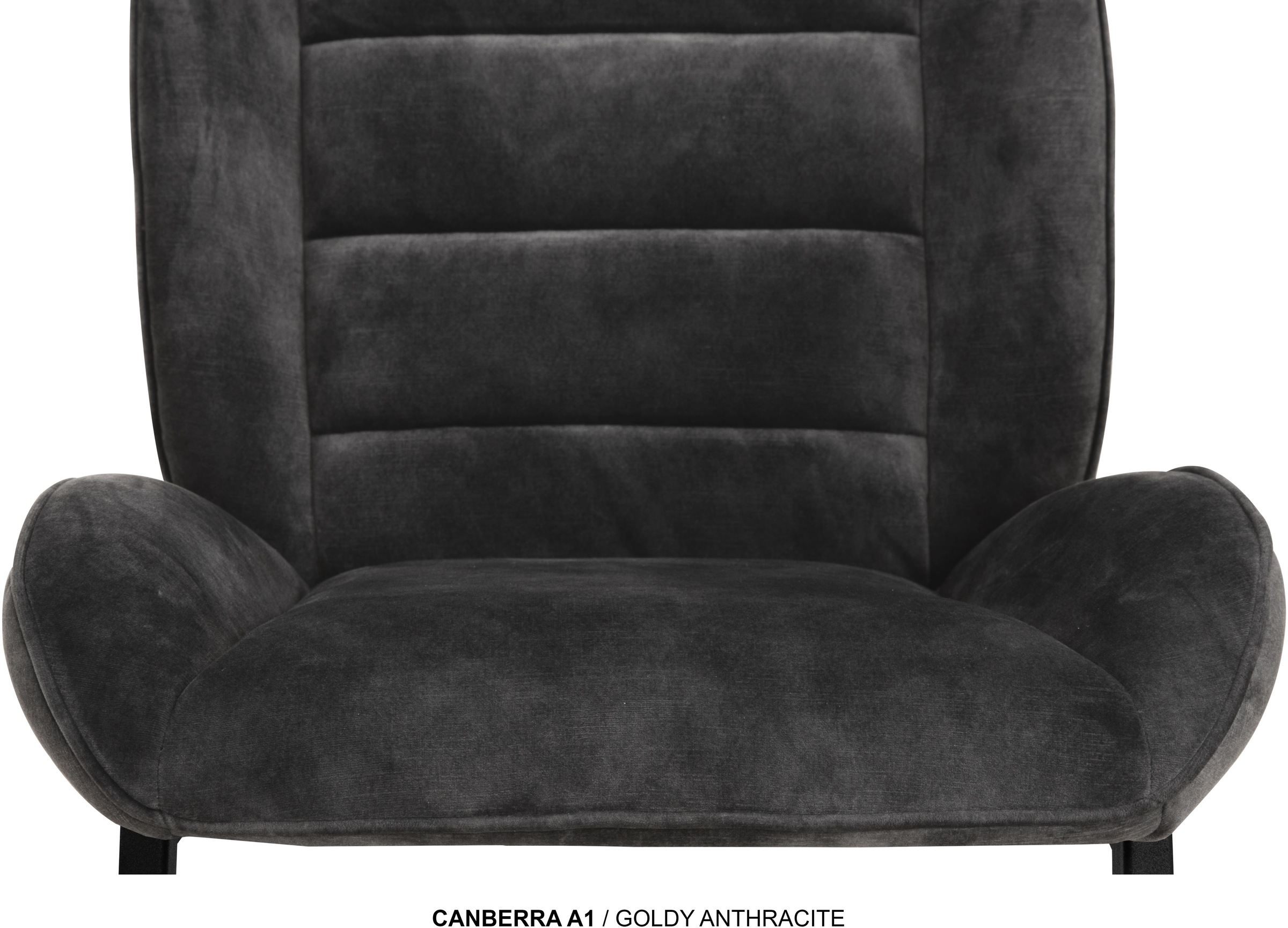 OMG Design Esszimmerstuhl »Canberra« (Set) 1 Stk.Esszimmerstuhl, pflegeleichter Samtvelour Bezug