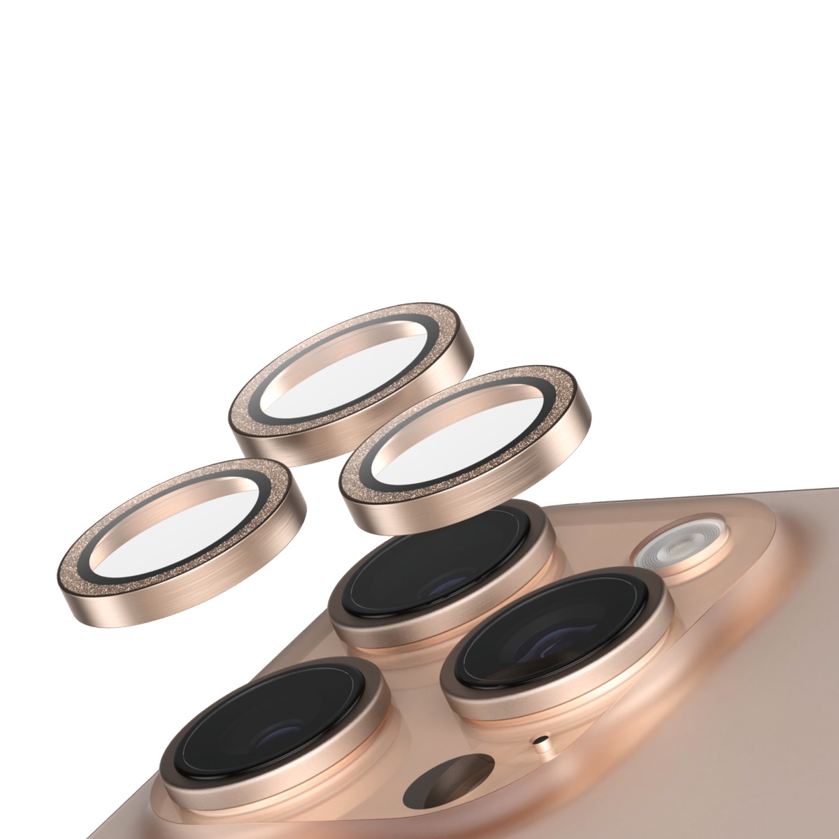 SAFE by PanzerGlass Kameraschutzglas »Camera Lens Protection«, für Apple iPhone 16 Pro-Apple iPhone 16 Pro Max, Kameraschutz, Schutzglas, Linsenschutz, kratz- & stoßfest