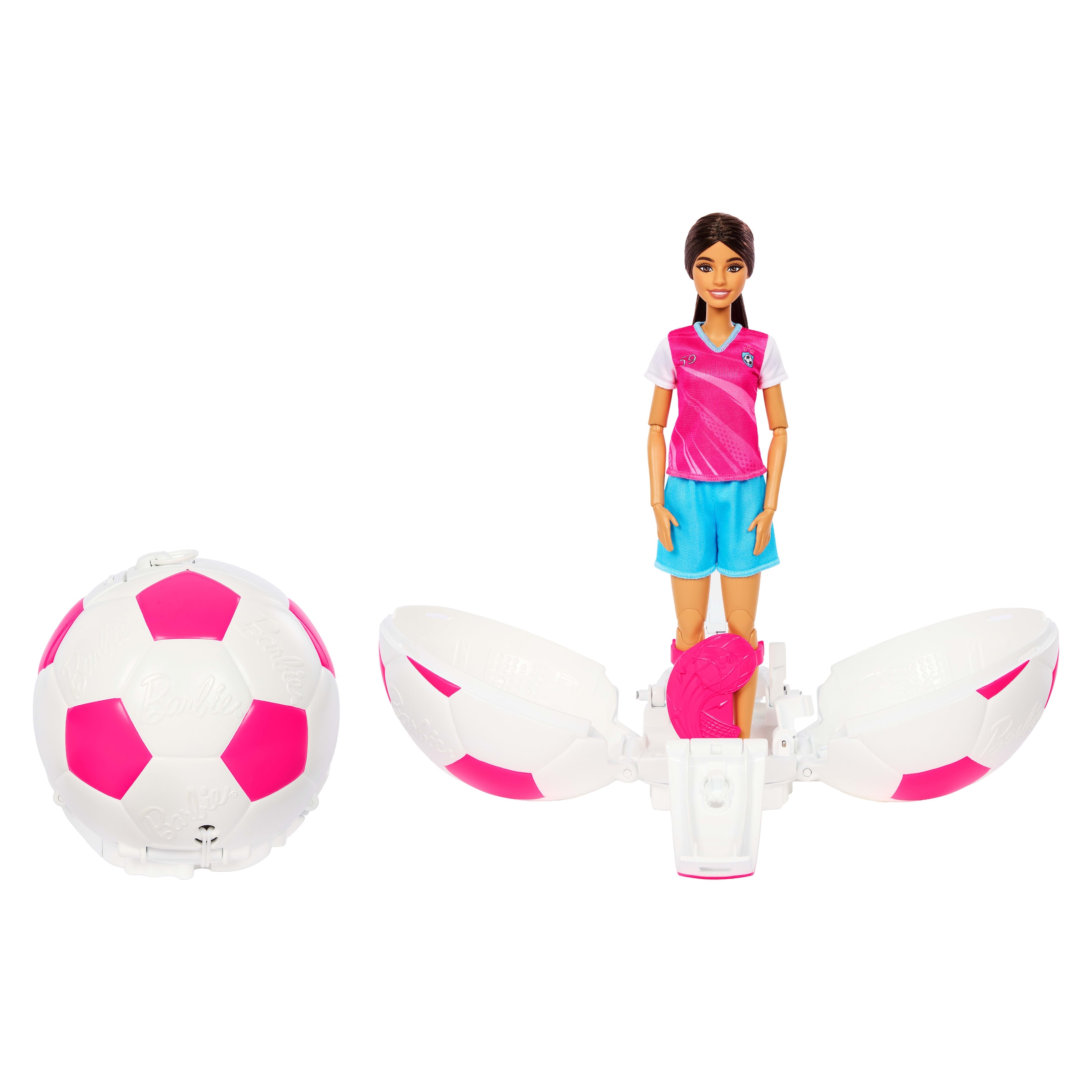 Barbie Anziehpuppe »Team Barbie Roll & Reveal, Barbie«