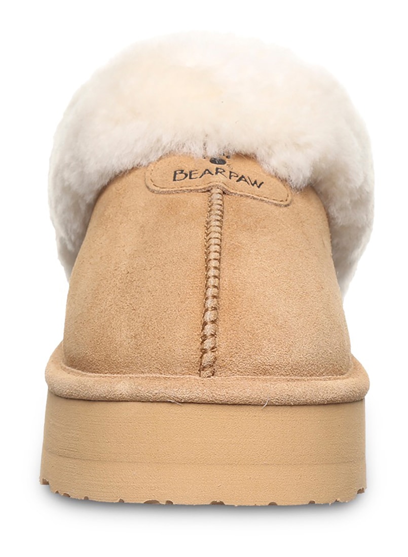 Bearpaw Hausschuh »RETRO PLATFORM LOKI«, Mules, Clog, Slides mit Plateausohle