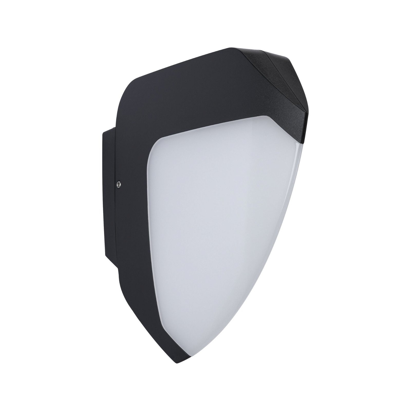 Paulmann LED Außen-Wandleuchte »Ikosea IP44 50x203mm 4,4W 350lm 230V Anthrazit Kunststoff«, 1 flammig, Smart Home Zigbee 3.0 insektenfreundlich Tunable Warmwhite
