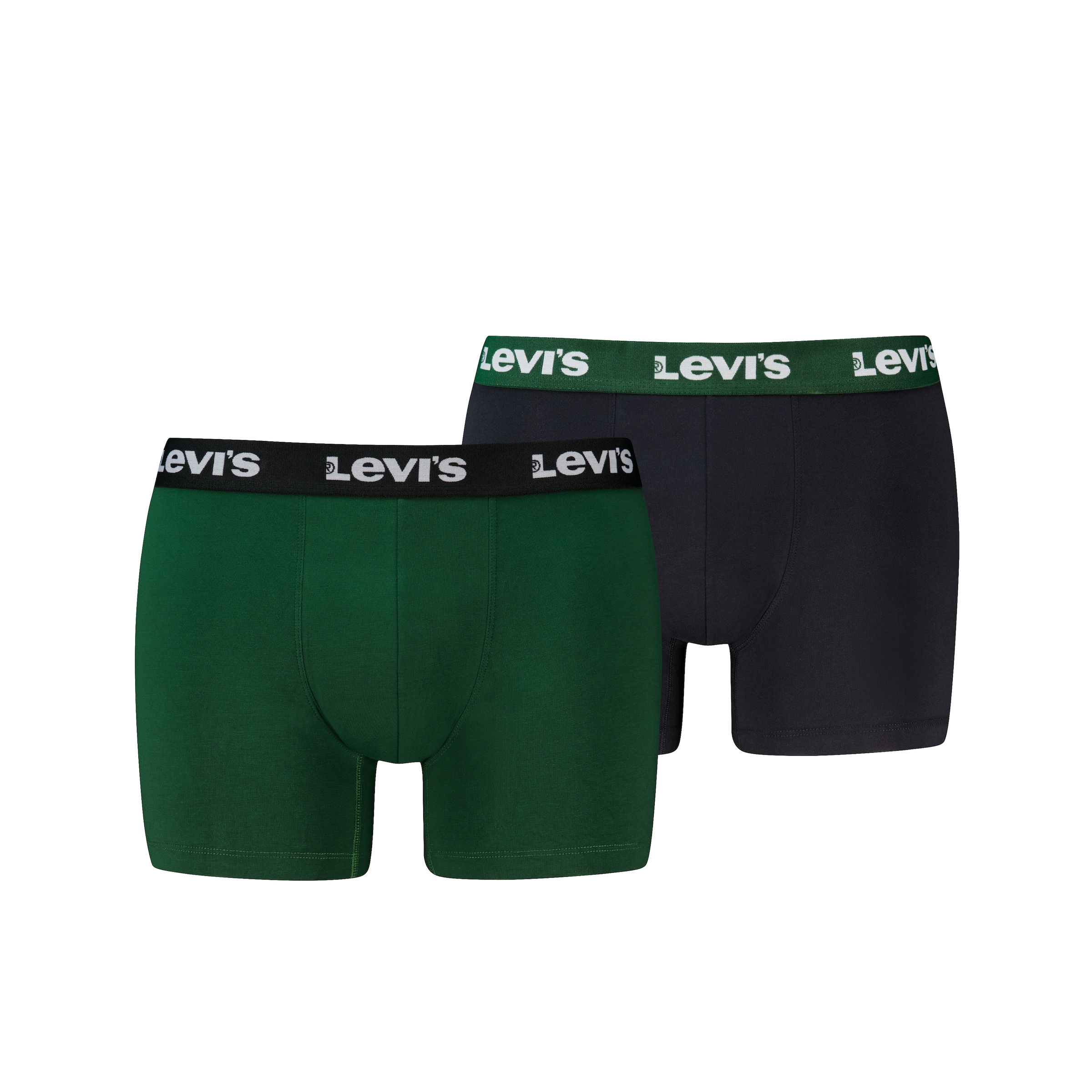 Levi's® Boxershorts »LEVIS MEN REPEAT LOGO BOXER BRIEF« 2er Pack,  ohne Eingriff, Logobund, elastisch