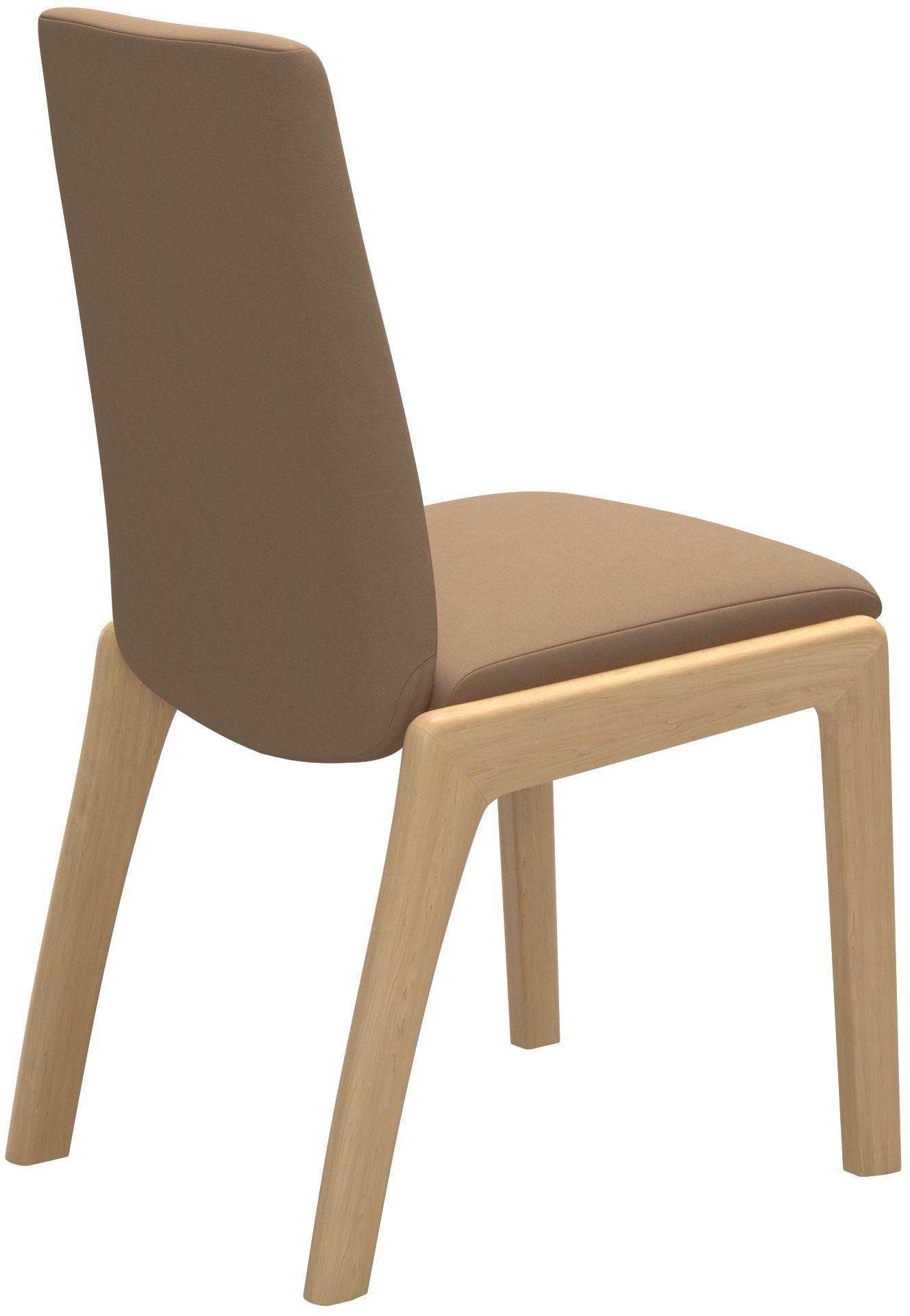 Stressless® Polsterstuhl »Laurel«, Microfaser DINAMICA, Low Back, Größe M, mit abgerundeten Beinen in Eiche natur