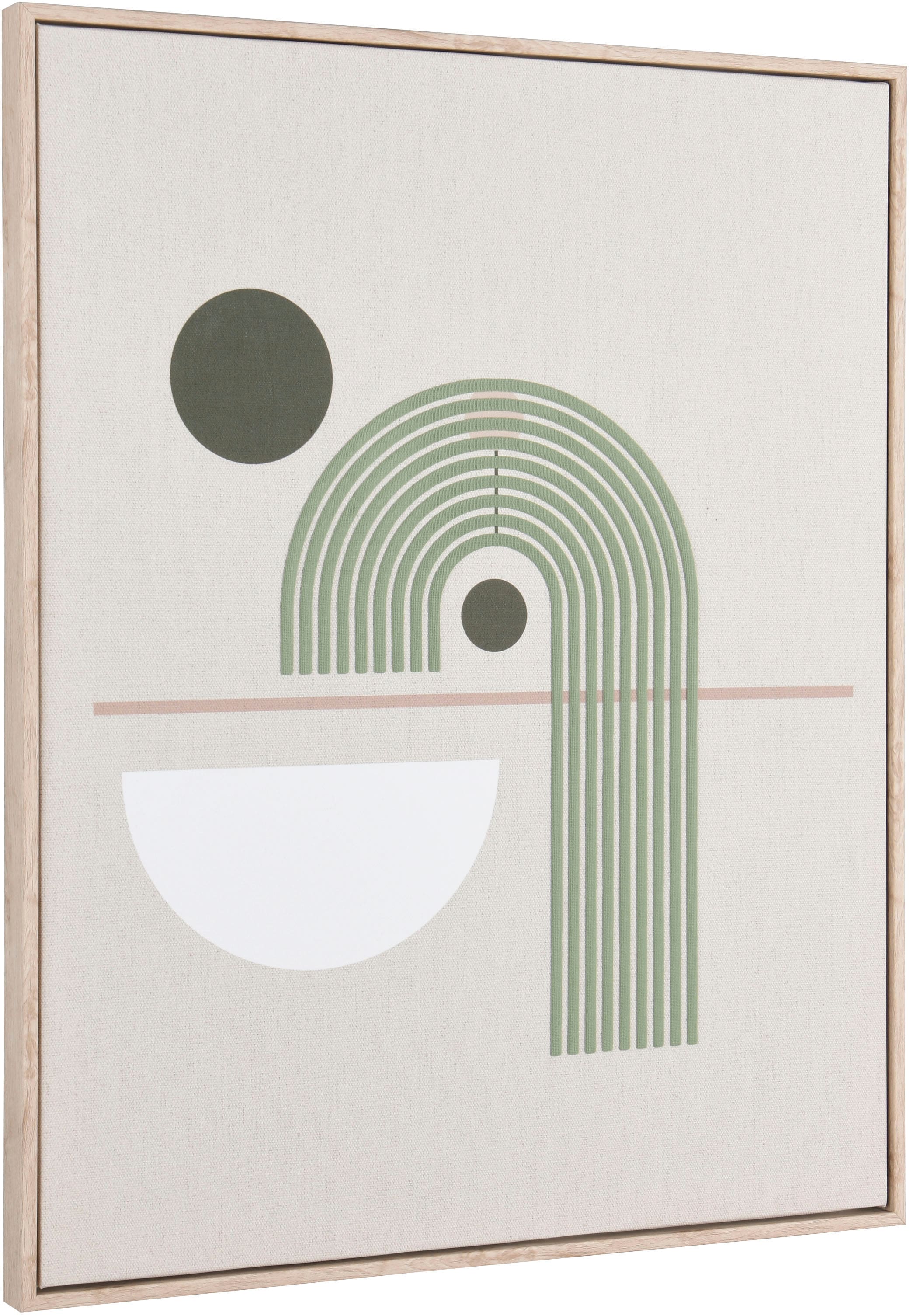 MIRRORS AND MORE Kunstdruck »NORMA« 1 Stk. tlg. Kunstwerk im Geometrischen Design