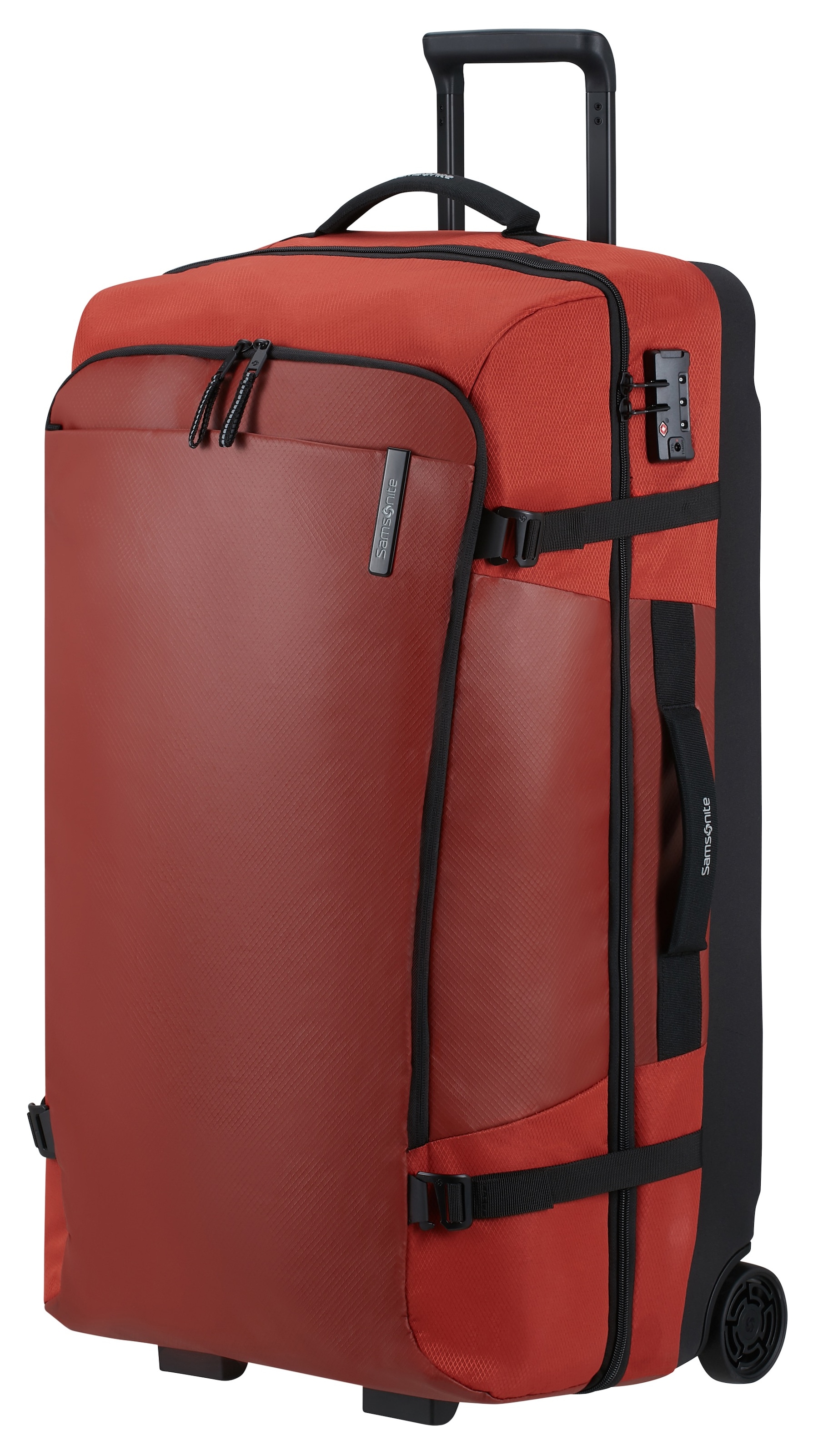 Samsonite Reisetasche »ARMOX, 79 cm«, Duffle mit Rollen TSA-Schloss Packgurte Trolley-Gestänge
