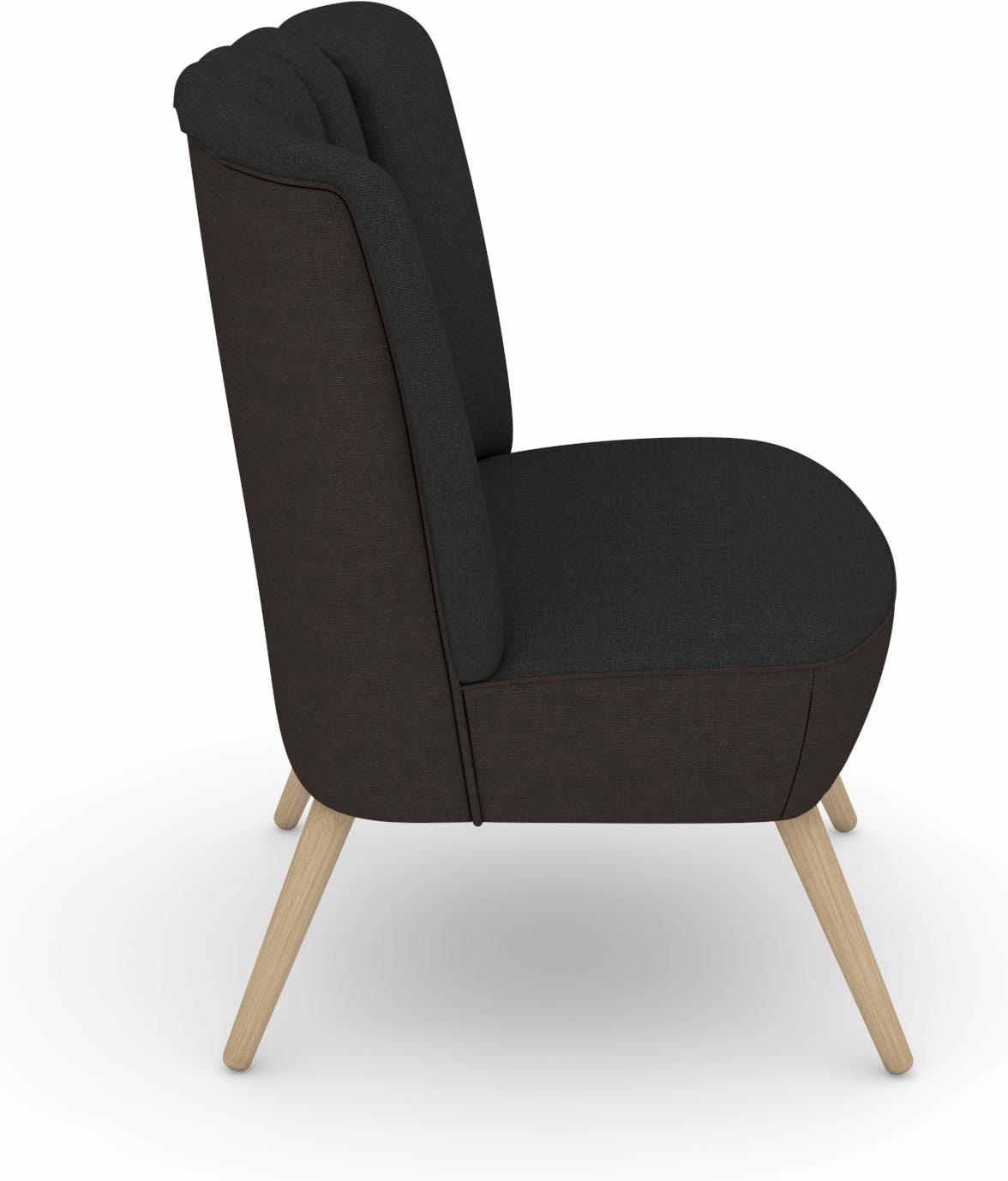 Max Winzer® Sessel »Aspen, Loungesessel«, im Retrolook, zum Selbstgestalten