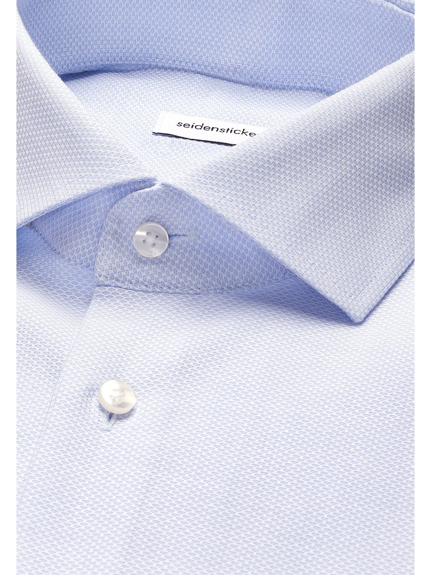 seidensticker Businesshemd »Schwarze Rose« Regular 1/1 Kentkragen Struktur