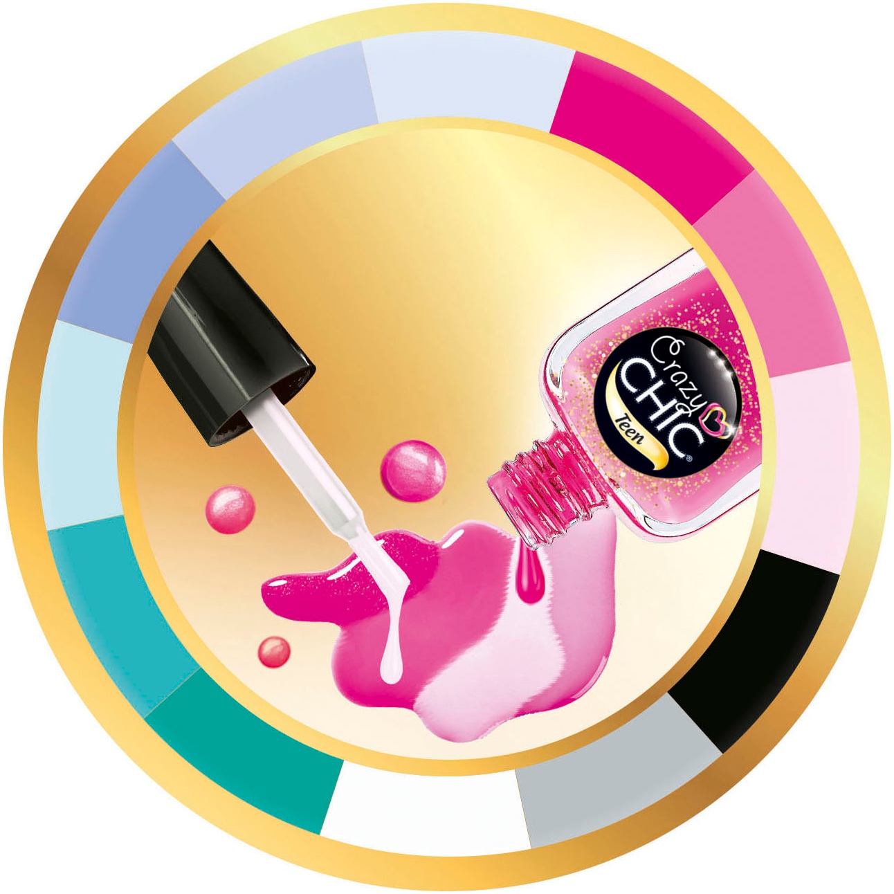 Clementoni® Kreativset »Crazy Chic, Passion Nails«, Made in Europe