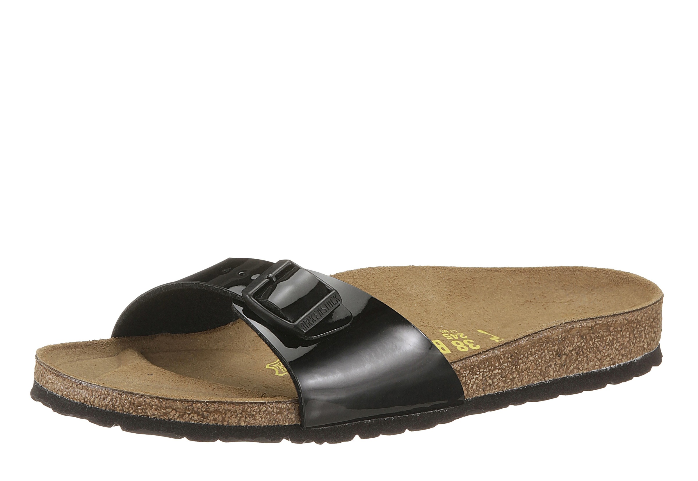Birkenstock Pantolette »MADRID«, in schmaler Schuhweite, Lack-Optik!