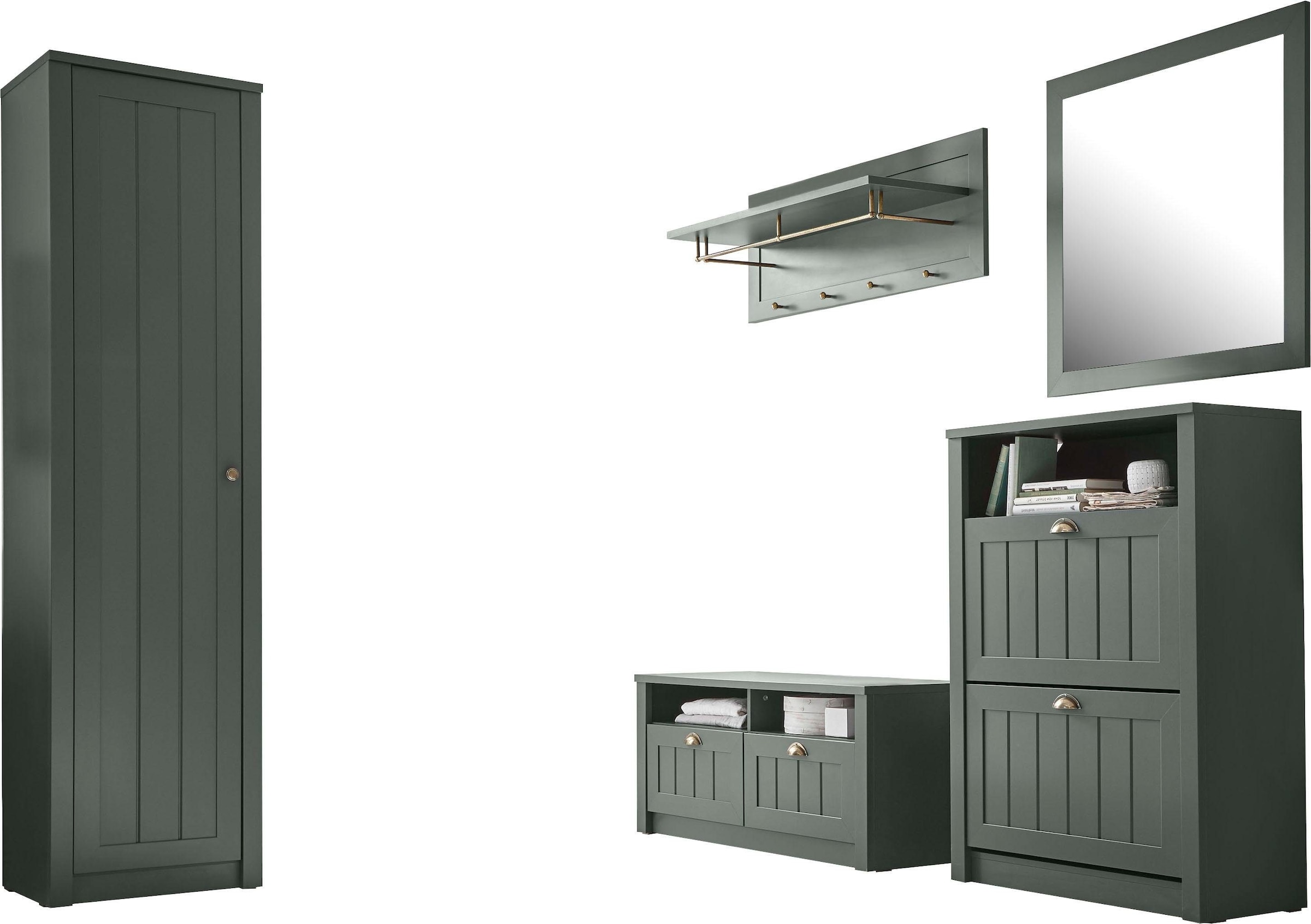 Sehr beliebter Online-Verkauf! Home affaire Garderobenschrank-Set »ASCOT«, Shop im Online 5-teilig OTTO